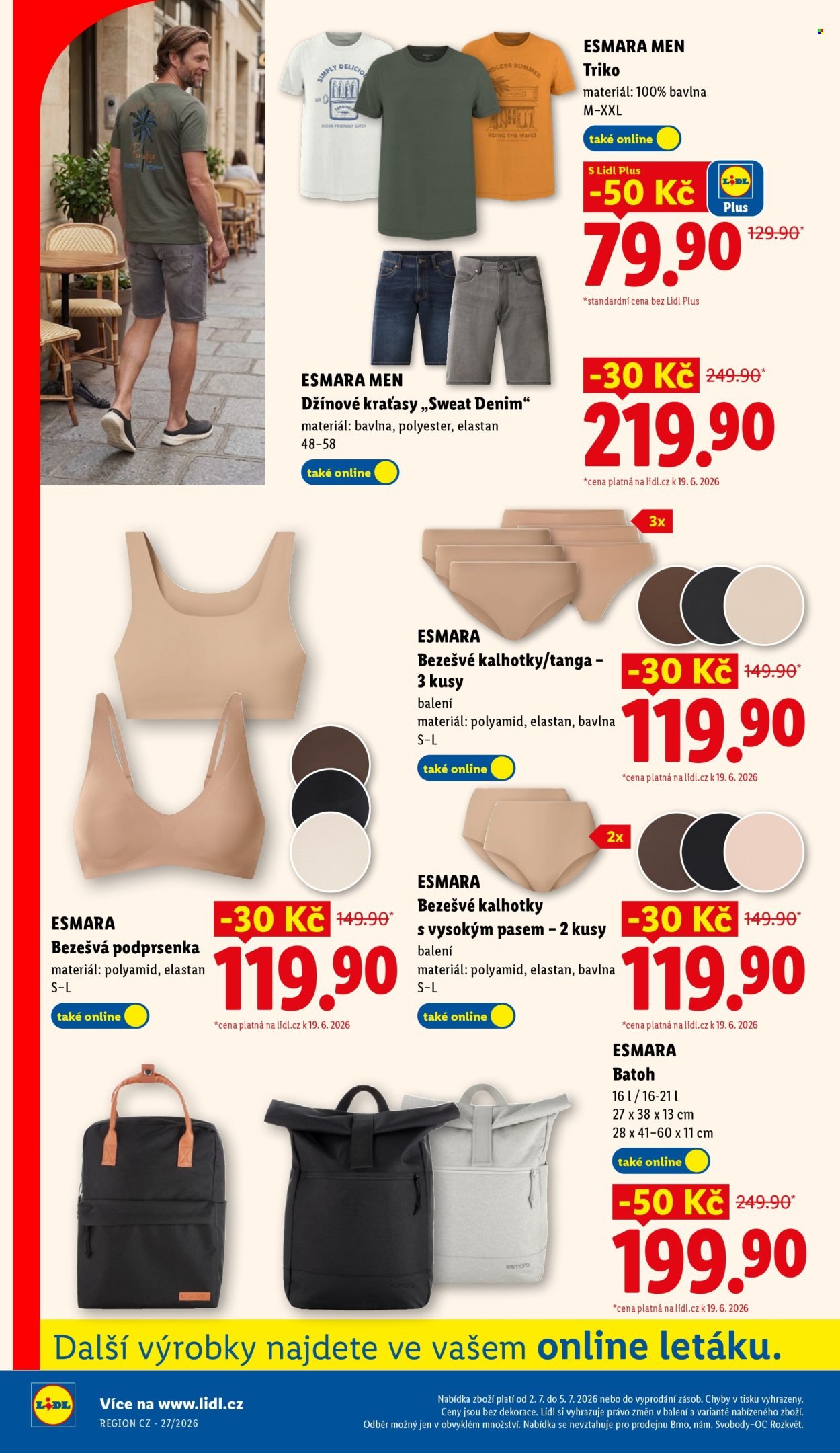 LIDL leták - Od čtvrtka 2.7.2026
