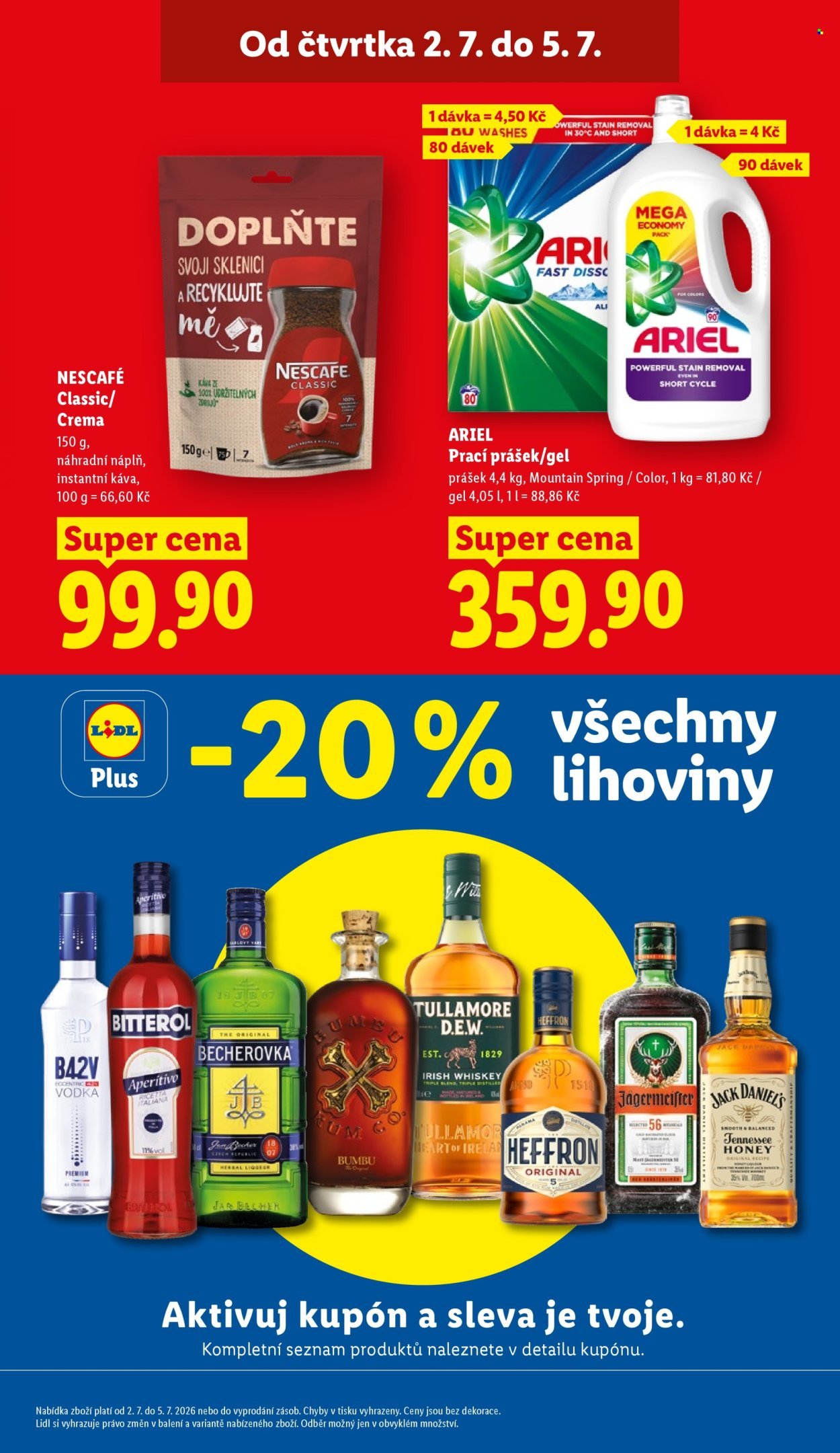 LIDL leták - Od čtvrtka 2.7.2026