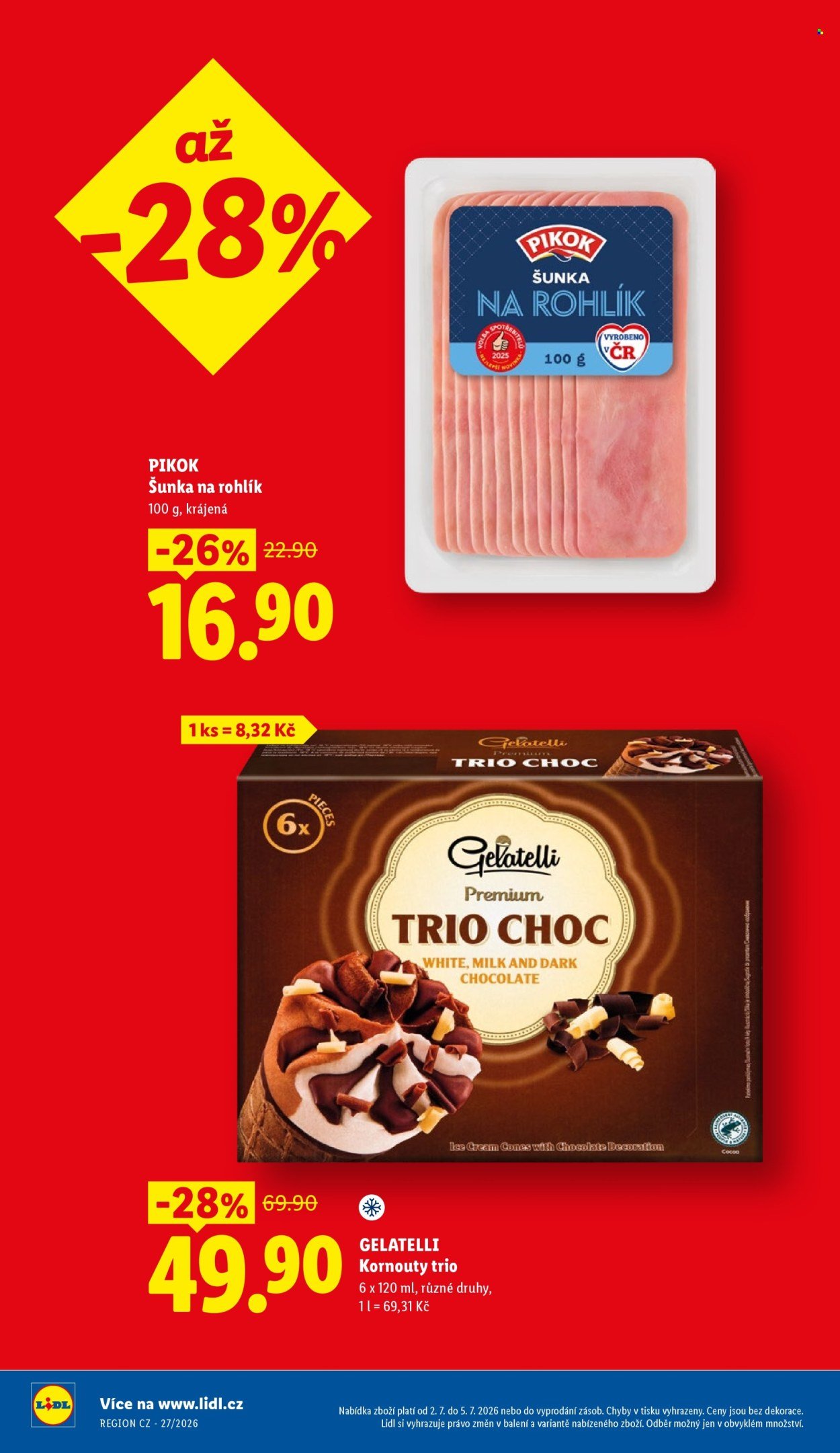 LIDL leták - Od čtvrtka 2.7.2026