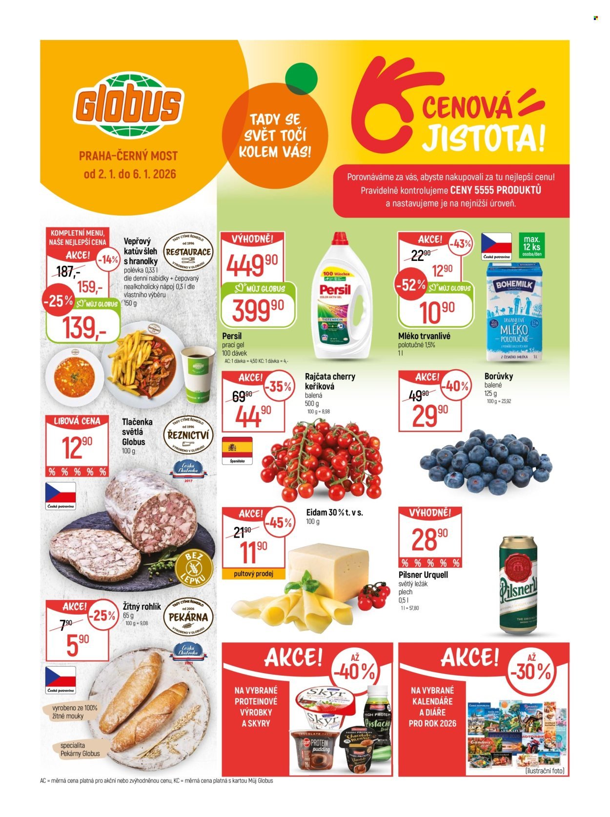 GLOBUS leták - Od pátku 2.1.2026 (2026-01-02 - 2026-01-06)