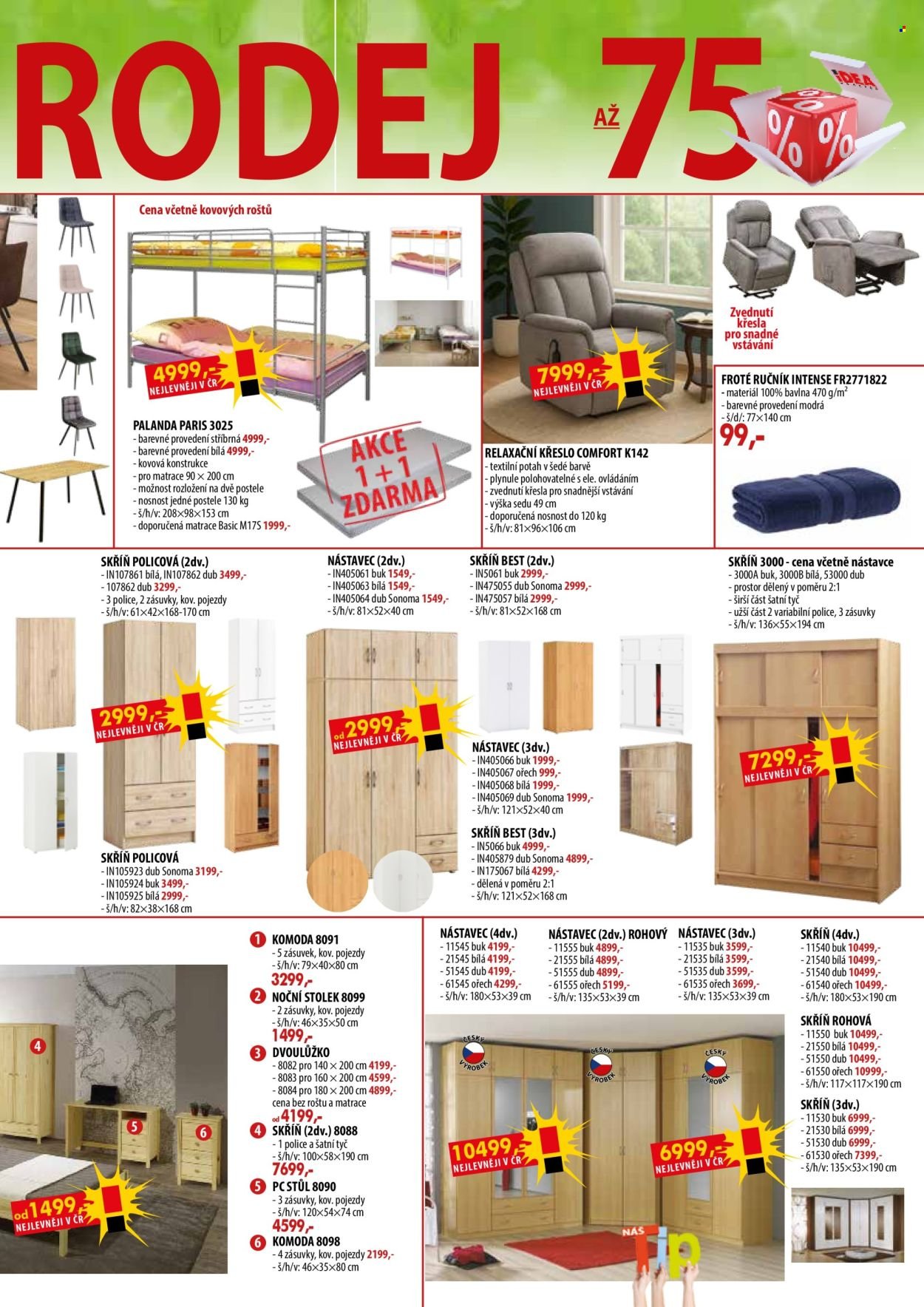 IDEA NÁBYTEK leták - Od středy 1.4.2026 (2026-04-01 - 2026-04-14)