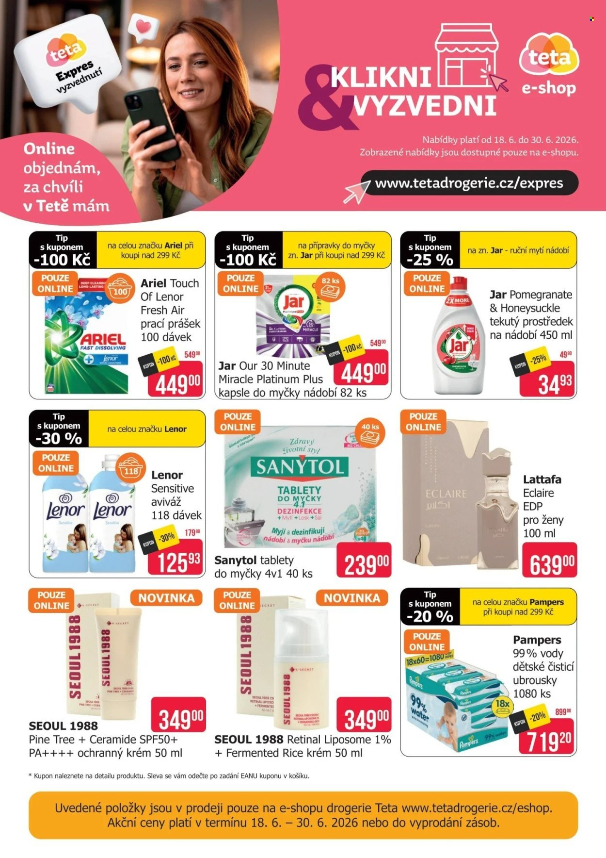 TETA DROGERIE leták - E-shop