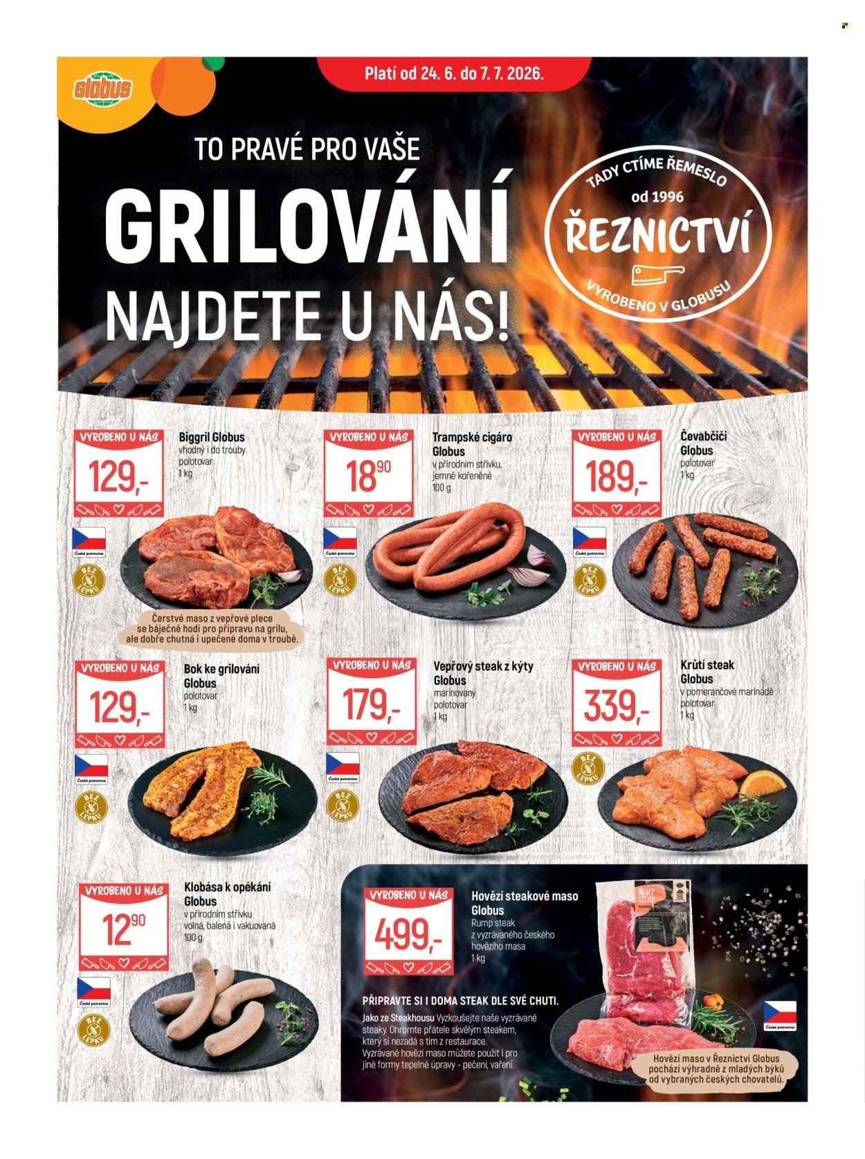 GLOBUS leták - Od středy 24.6.2026