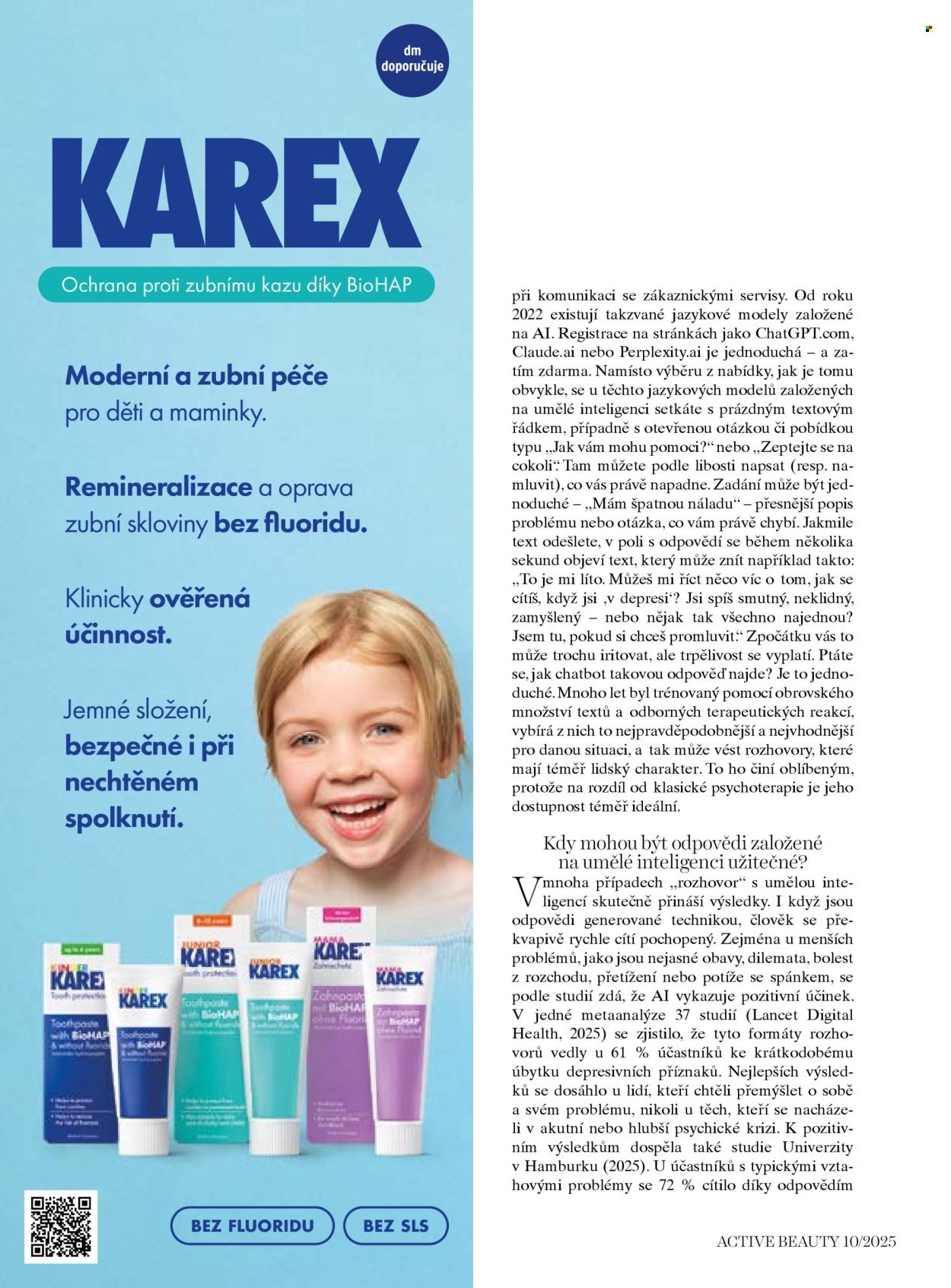 DM DROGERIE leták - Active Beauty (2025-10-10 - 2025-11-06)