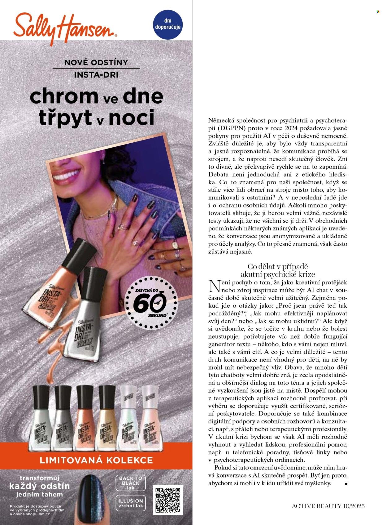 DM DROGERIE leták - Active Beauty (2025-10-10 - 2025-11-06)