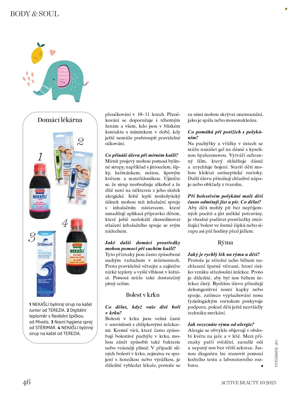 DM DROGERIE leták - Active Beauty (2025-10-10 - 2025-11-06)