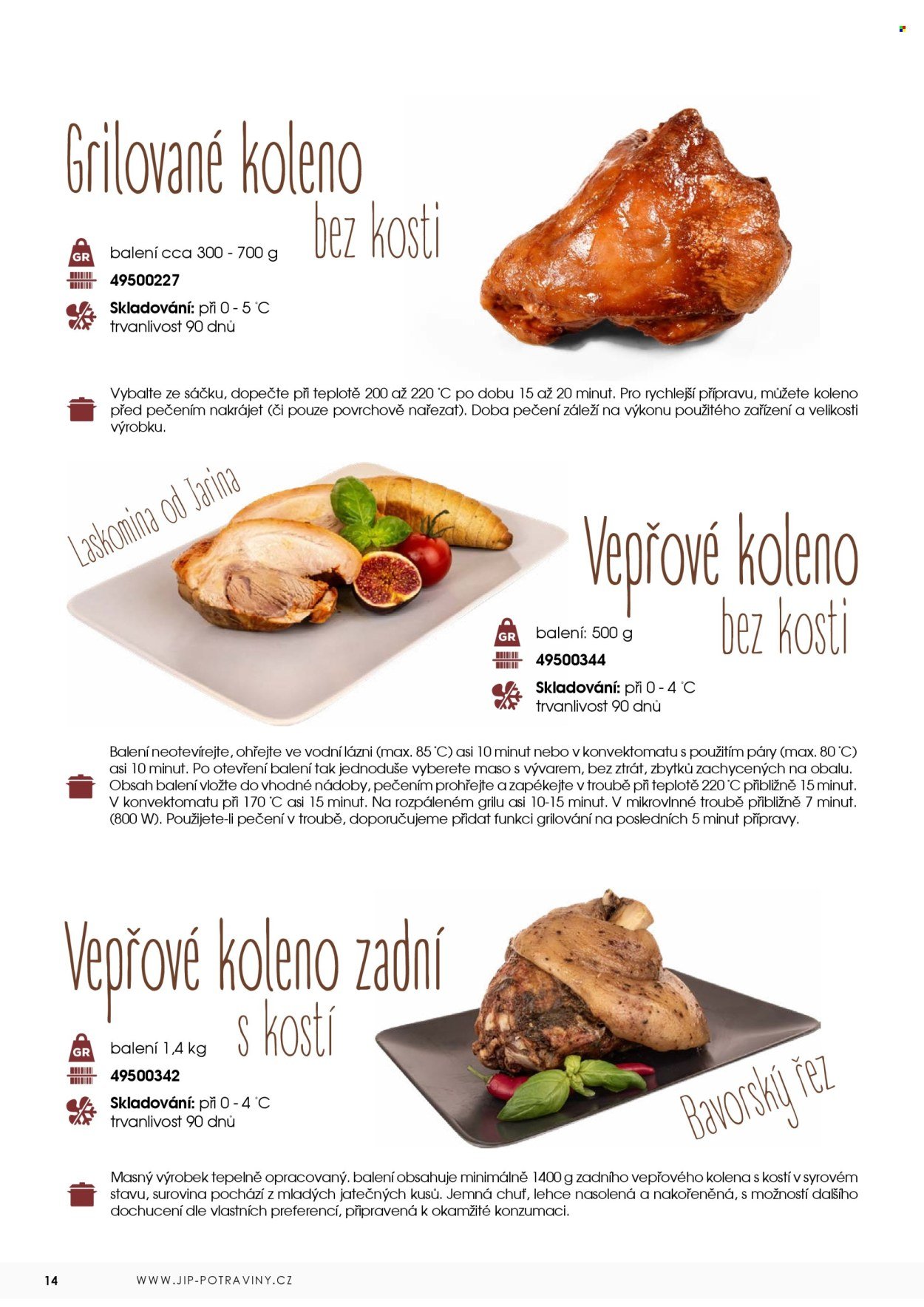 JIP leták - Sous-vide