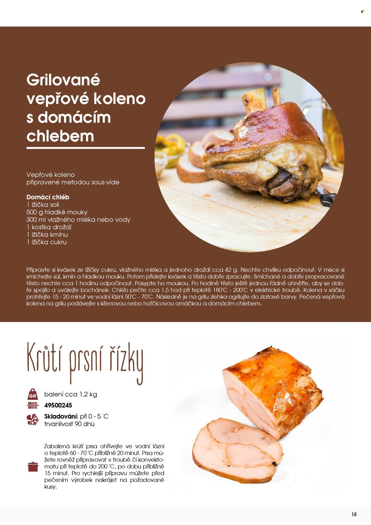 JIP leták - Sous-vide