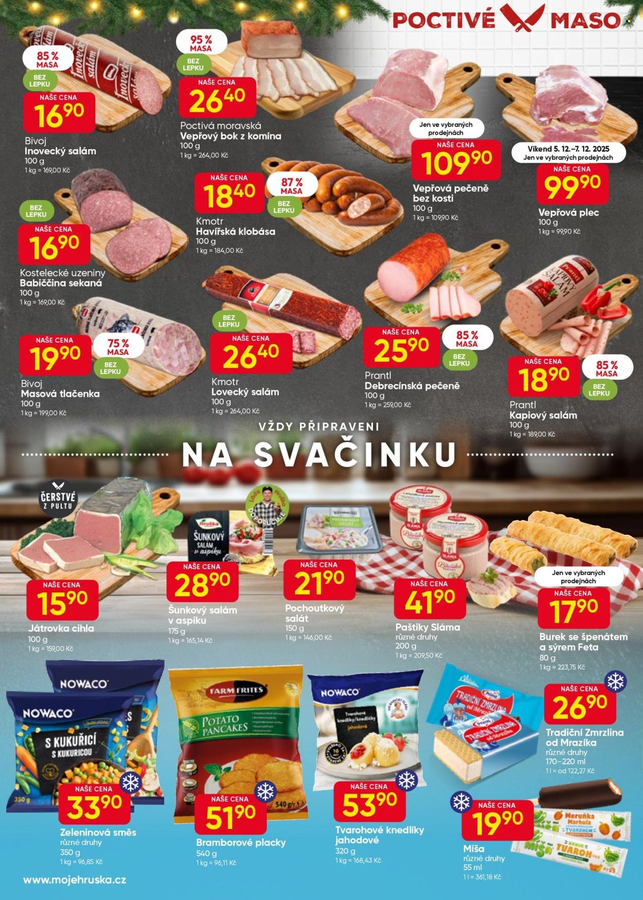 HRUŠKA leták - Aktuální leták (2025-12-03 - 2025-12-09)