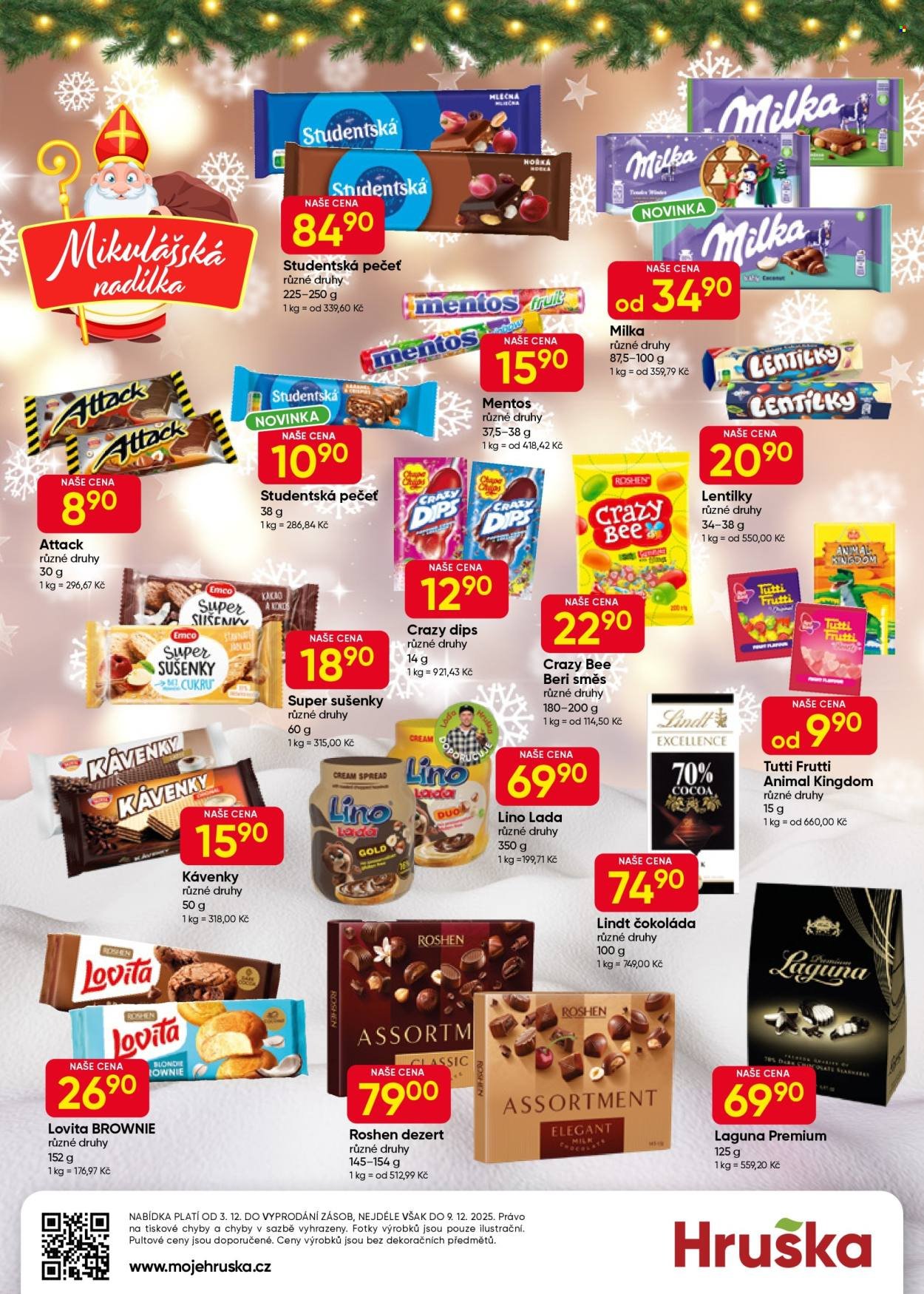 HRUŠKA leták - Aktuální leták (2025-12-03 - 2025-12-09)