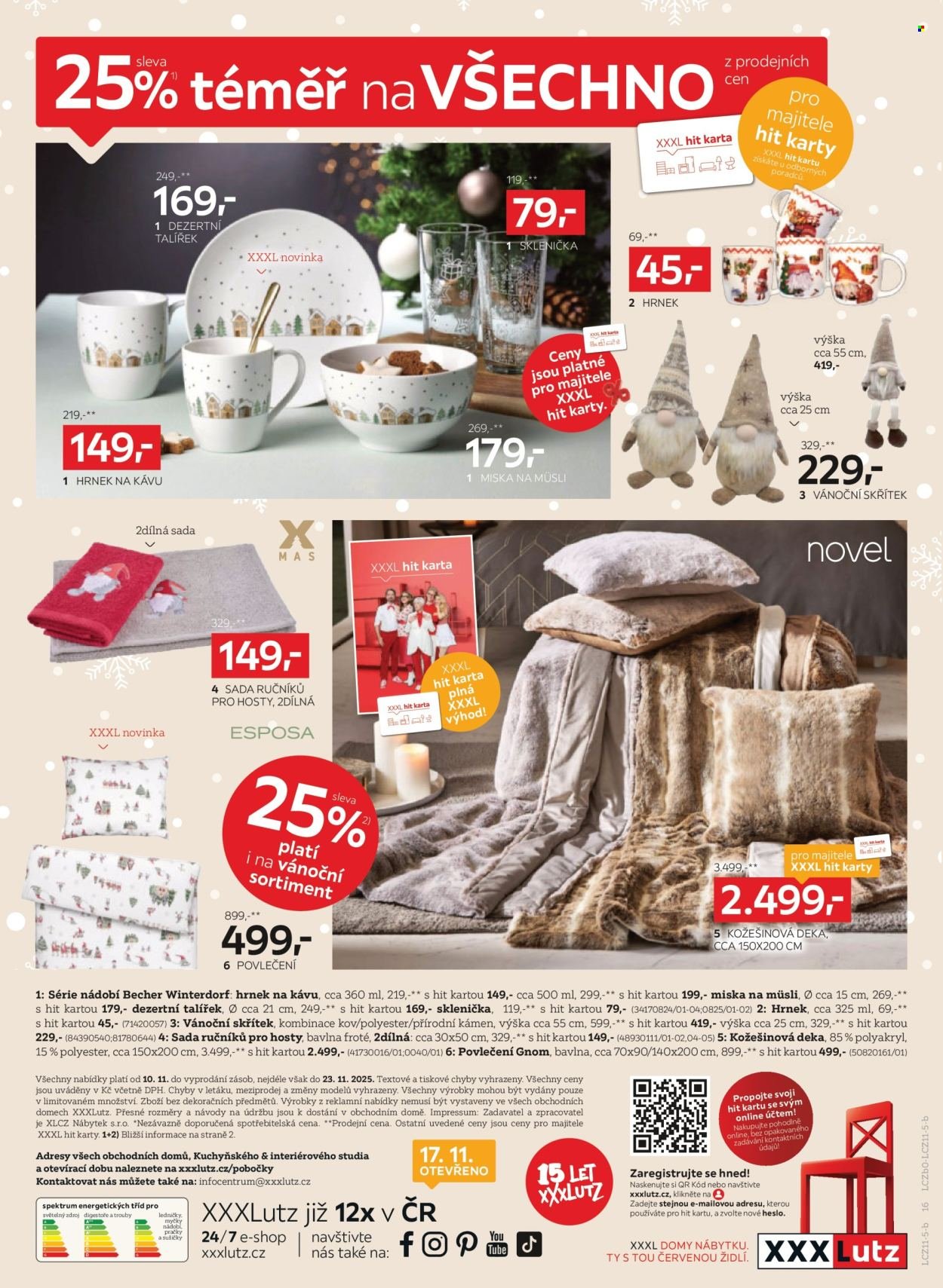 XXXLUTZ leták - Bla-bla-bla shopping week v XXXLutz (2025-11-10 - 2025-11-23)
