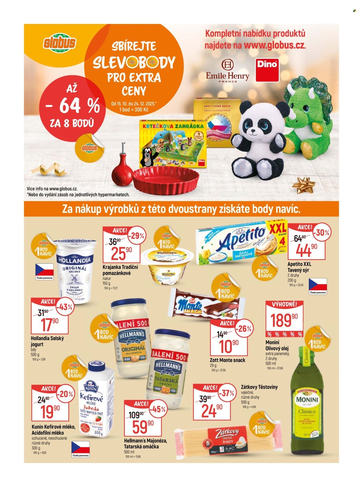 GLOBUS leták - Od středy 22.10.2025 (2025-10-22 - 2025-10-27)