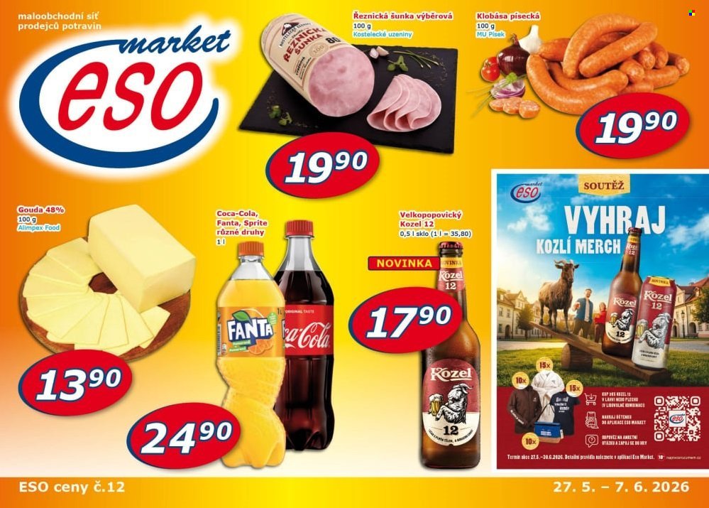 ESO MARKET leták - Od středy 27.5.2026 (2026-05-27 - 2026-06-07)