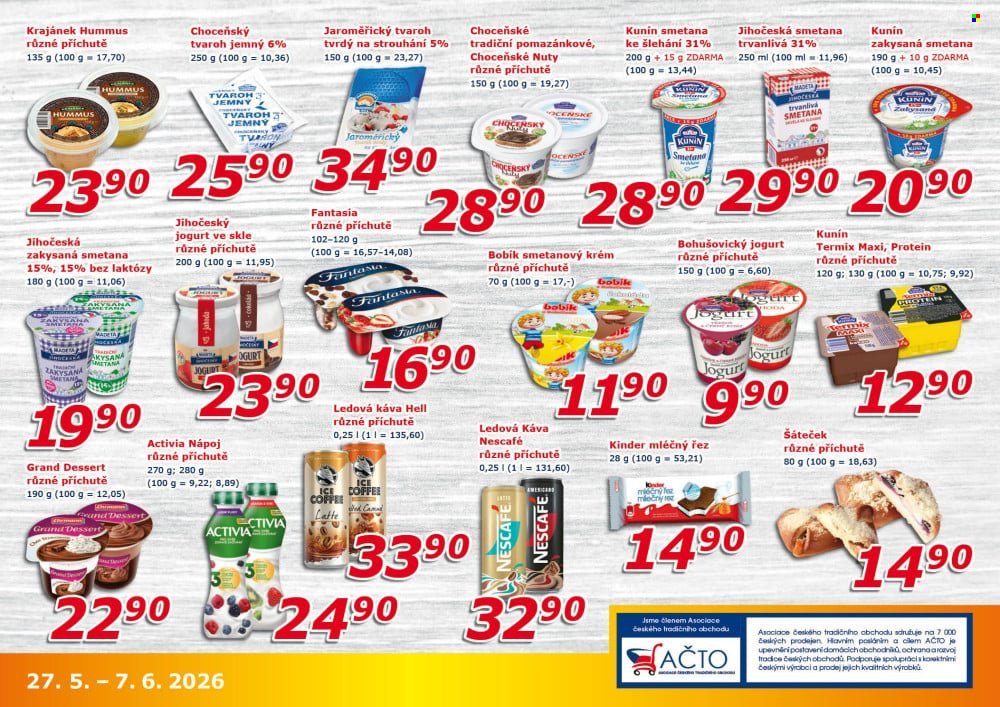 ESO MARKET leták - Od středy 27.5.2026 (2026-05-27 - 2026-06-07)