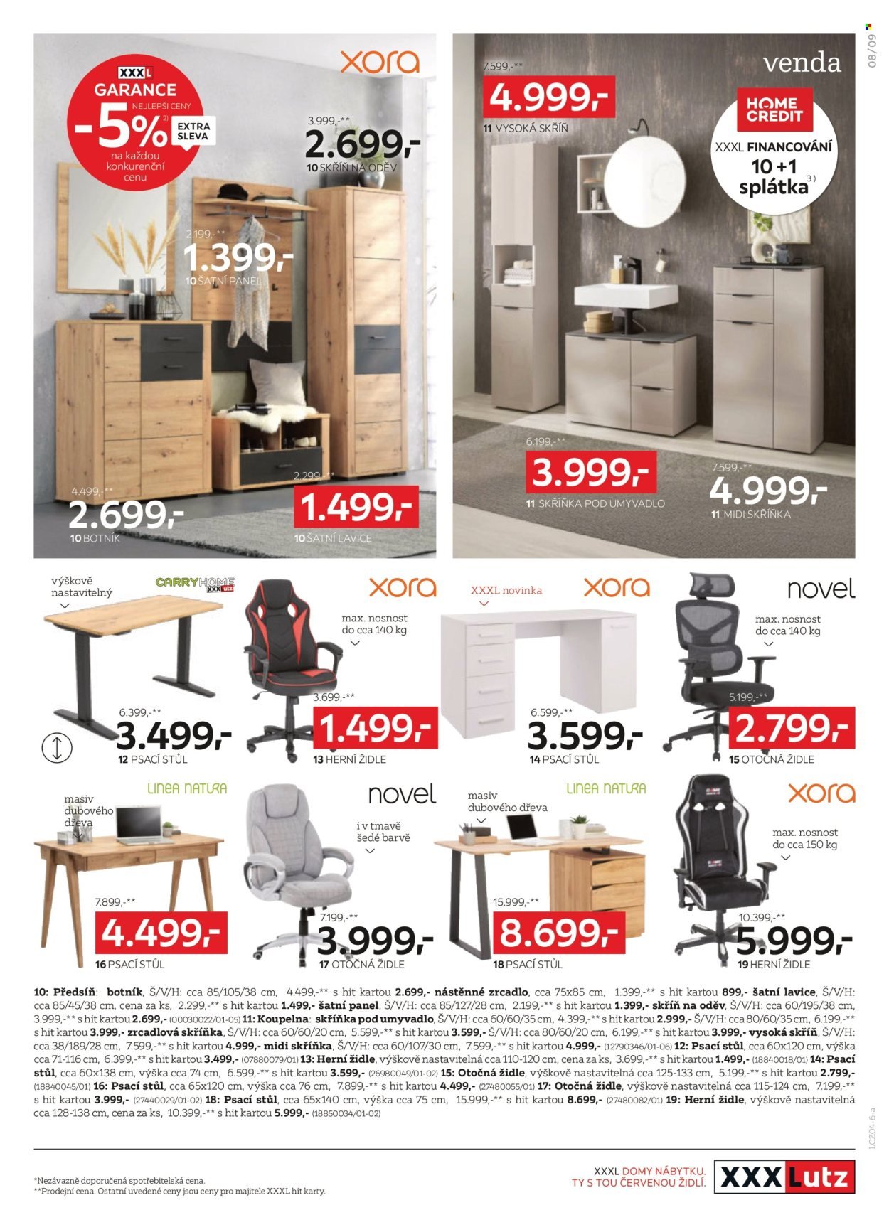 XXXLUTZ leták - Sleva 30 % na téměř vše (2026-04-07 - 2026-04-19)