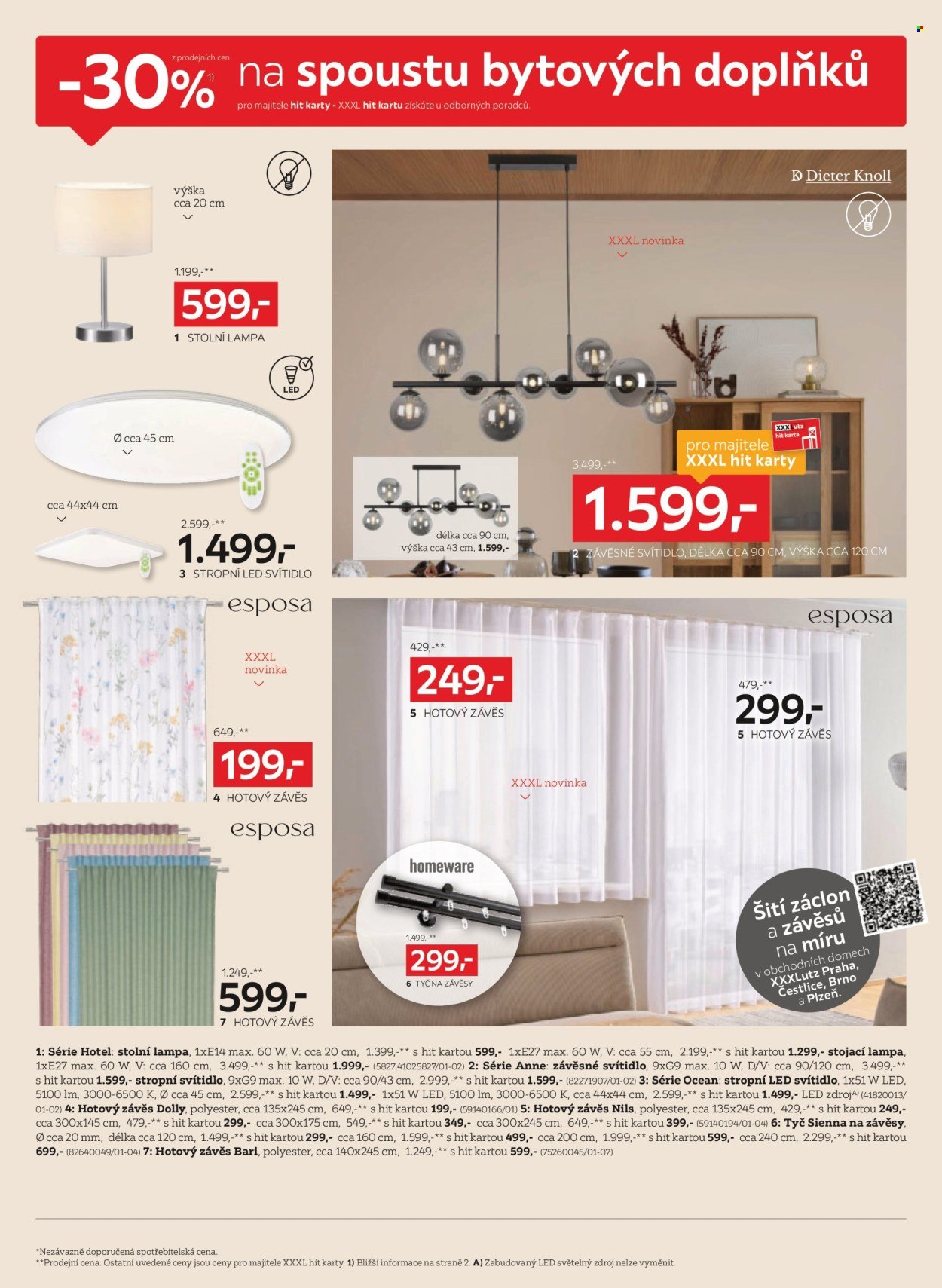 XXXLUTZ leták - Sleva 30 % na téměř vše (2026-04-07 - 2026-04-19)