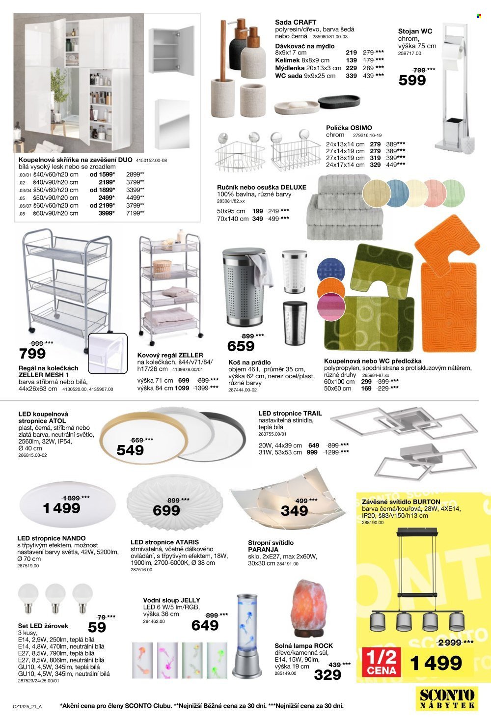 SCONTO NÁBYTEK leták - -40% na ložnice, postele, matrace, rošty, šatní skříně, komody, noční stolky (2025-10-15 - 2025-11-04)