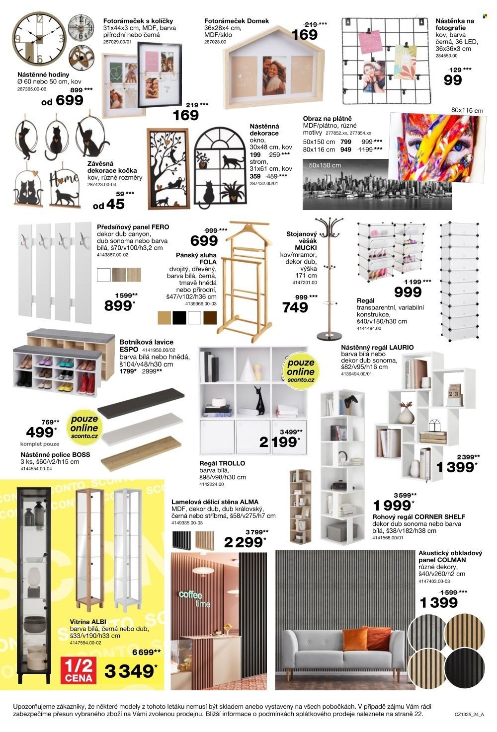SCONTO NÁBYTEK leták - -40% na ložnice, postele, matrace, rošty, šatní skříně, komody, noční stolky (2025-10-15 - 2025-11-04)