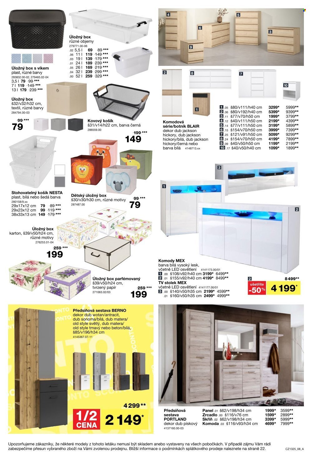 SCONTO NÁBYTEK leták - -40% na ložnice, postele, matrace, rošty, šatní skříně, komody, noční stolky (2025-10-15 - 2025-11-04)