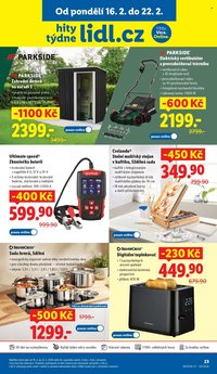 LIDL leták - Hity týdne se slevou až 1100 Kč (2026-02-16 - 2026-02-22)
