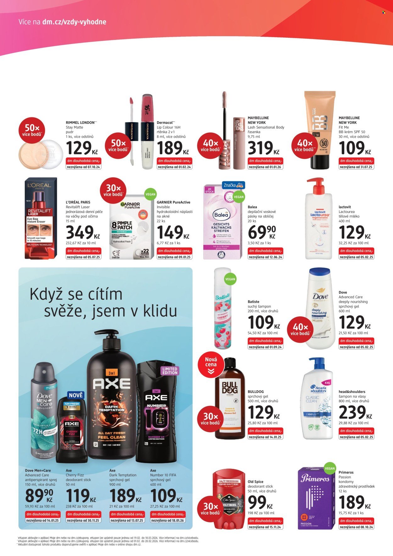 DM DROGERIE leták - express (2026-02-19 - 2026-03-18)