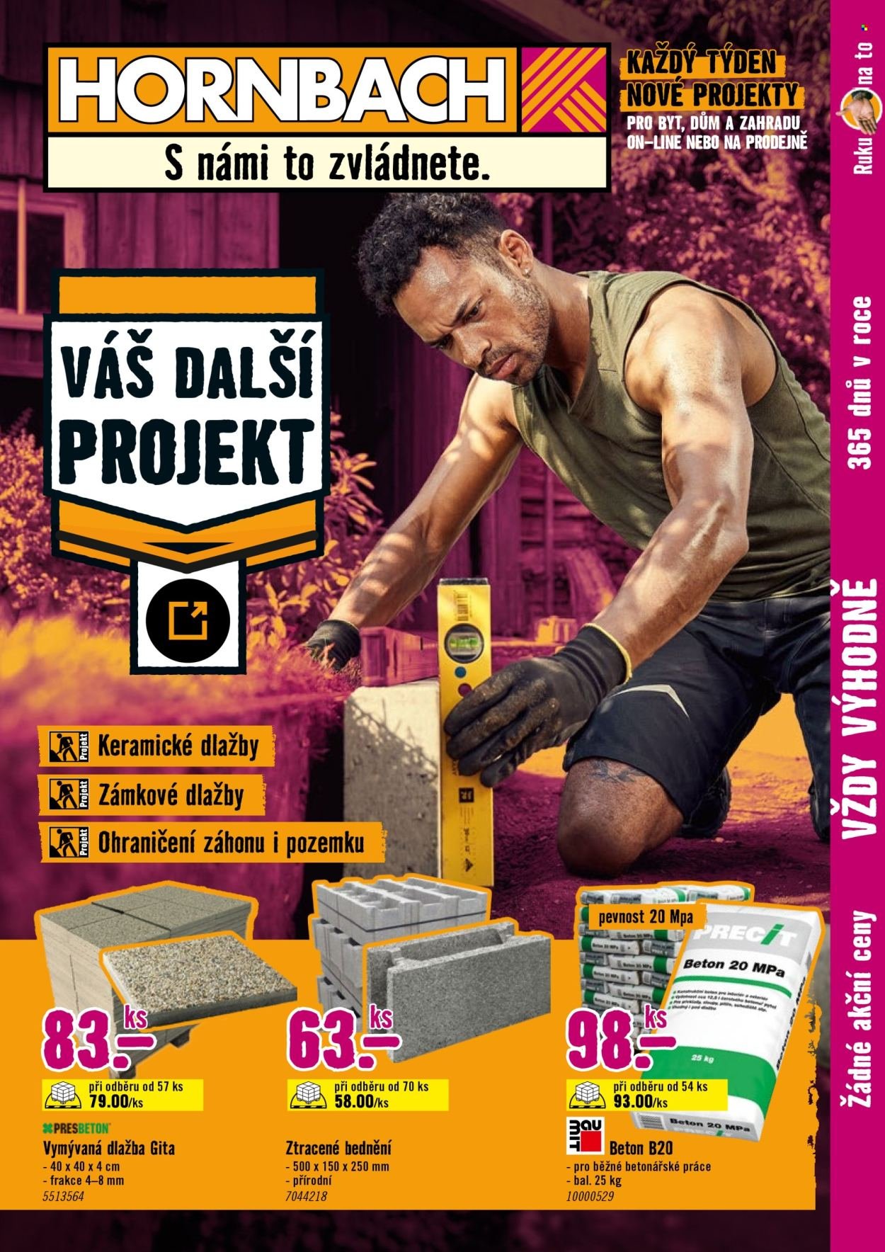 HORNBACH leták - Váš další projekt - Stavebniny (2026-04-22 - 2026-05-06)