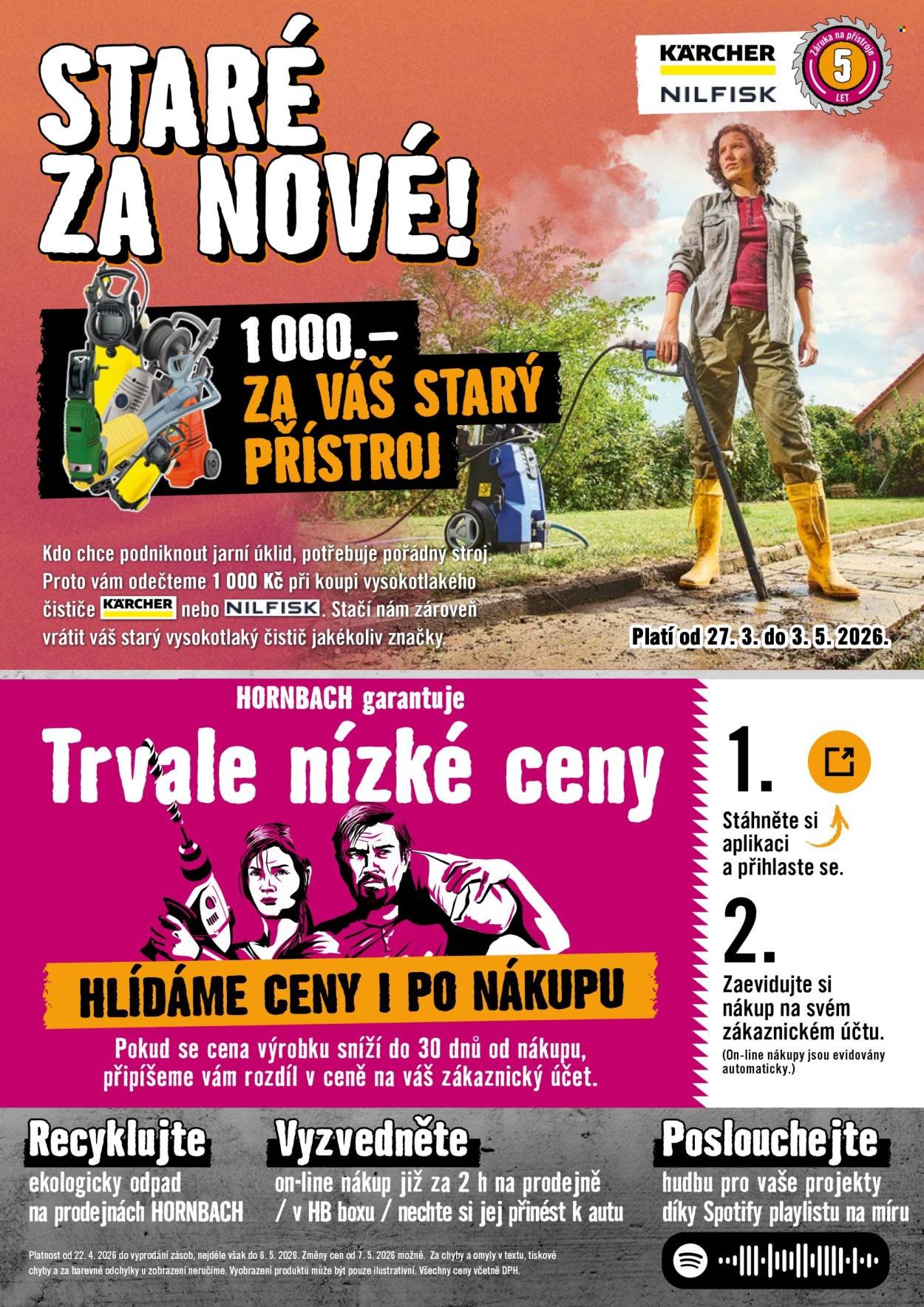 HORNBACH leták - Váš další projekt - Stavebniny (2026-04-22 - 2026-05-06)