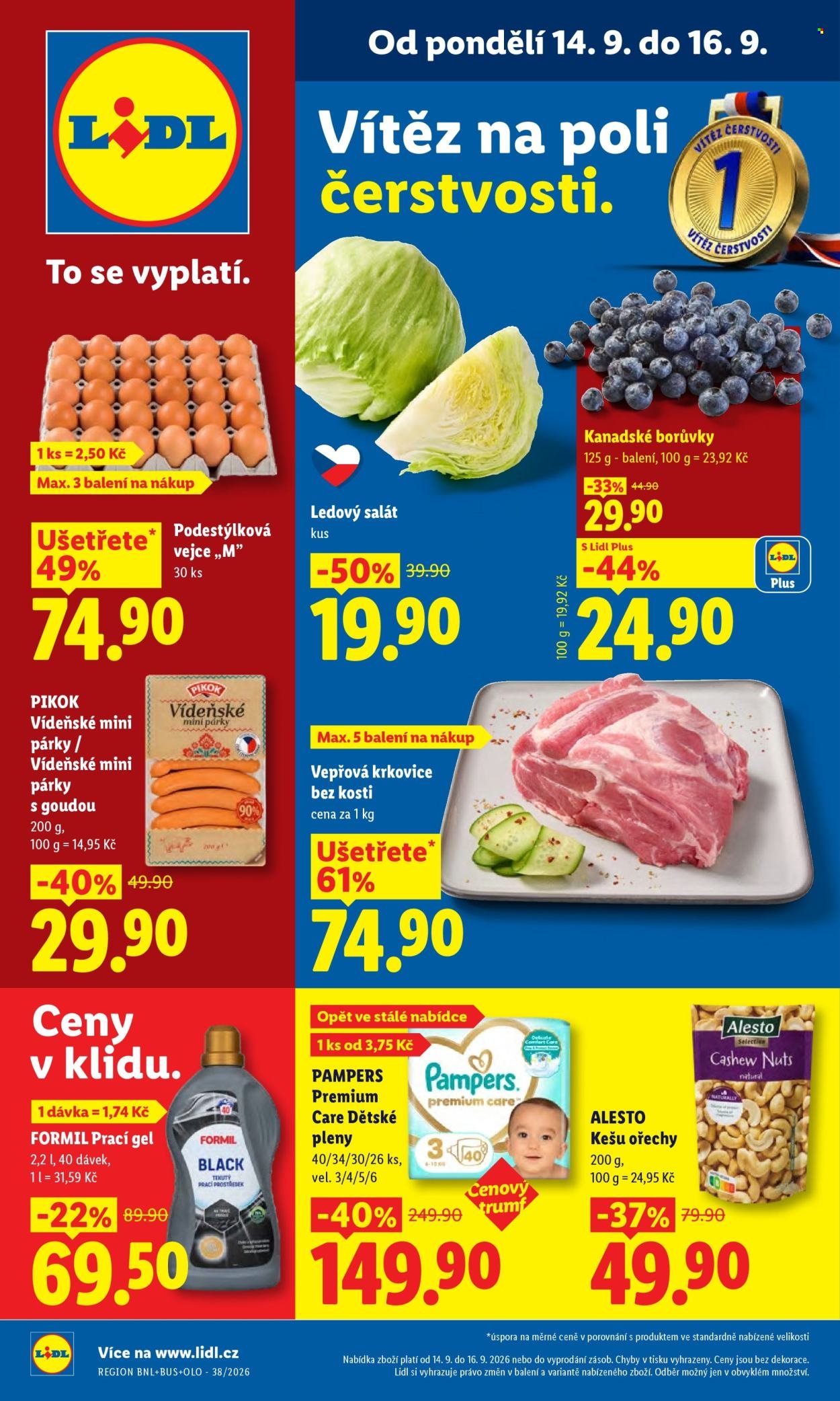 LIDL leták - Od pondělí 14.9.2026