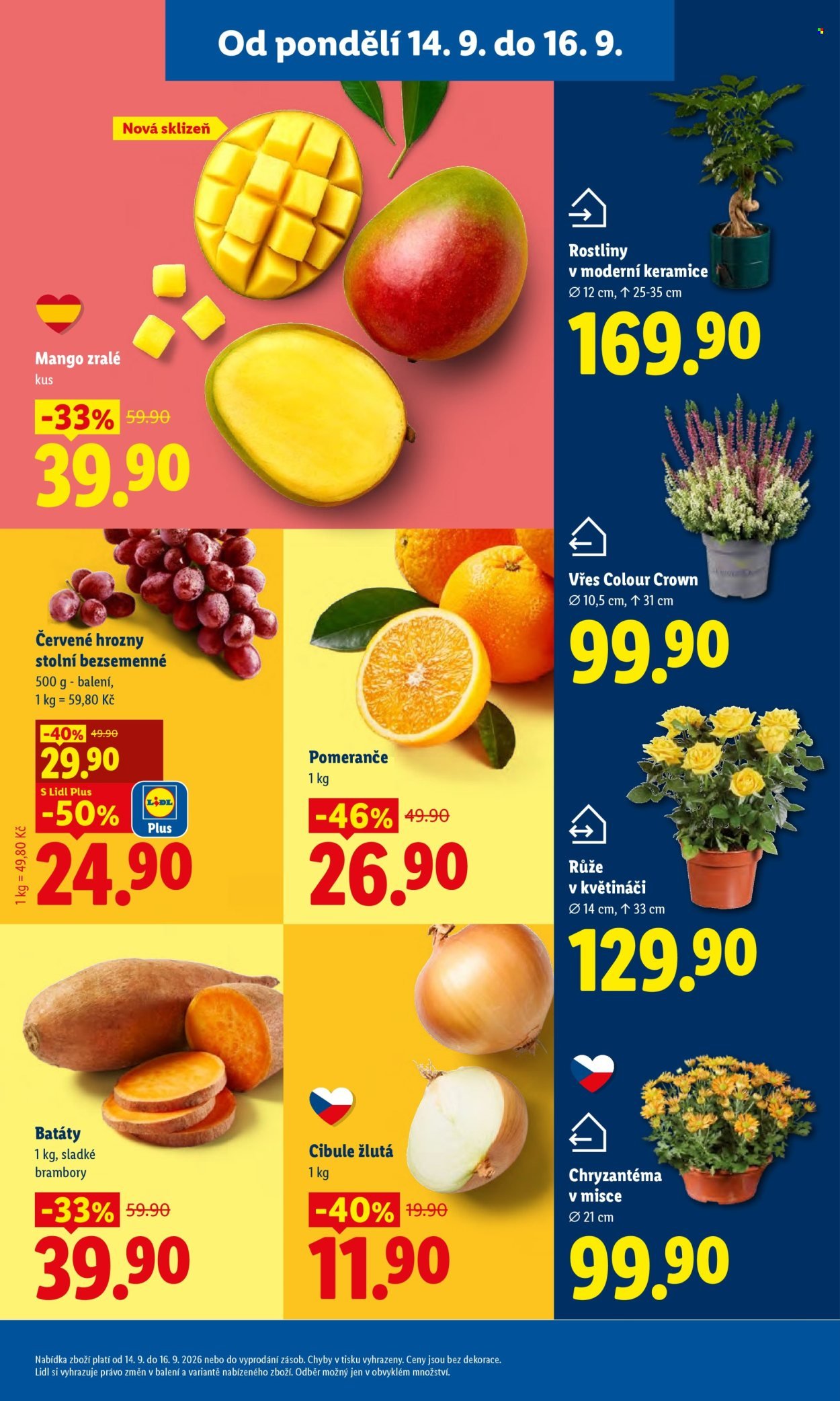 LIDL leták - Od pondělí 14.9.2026