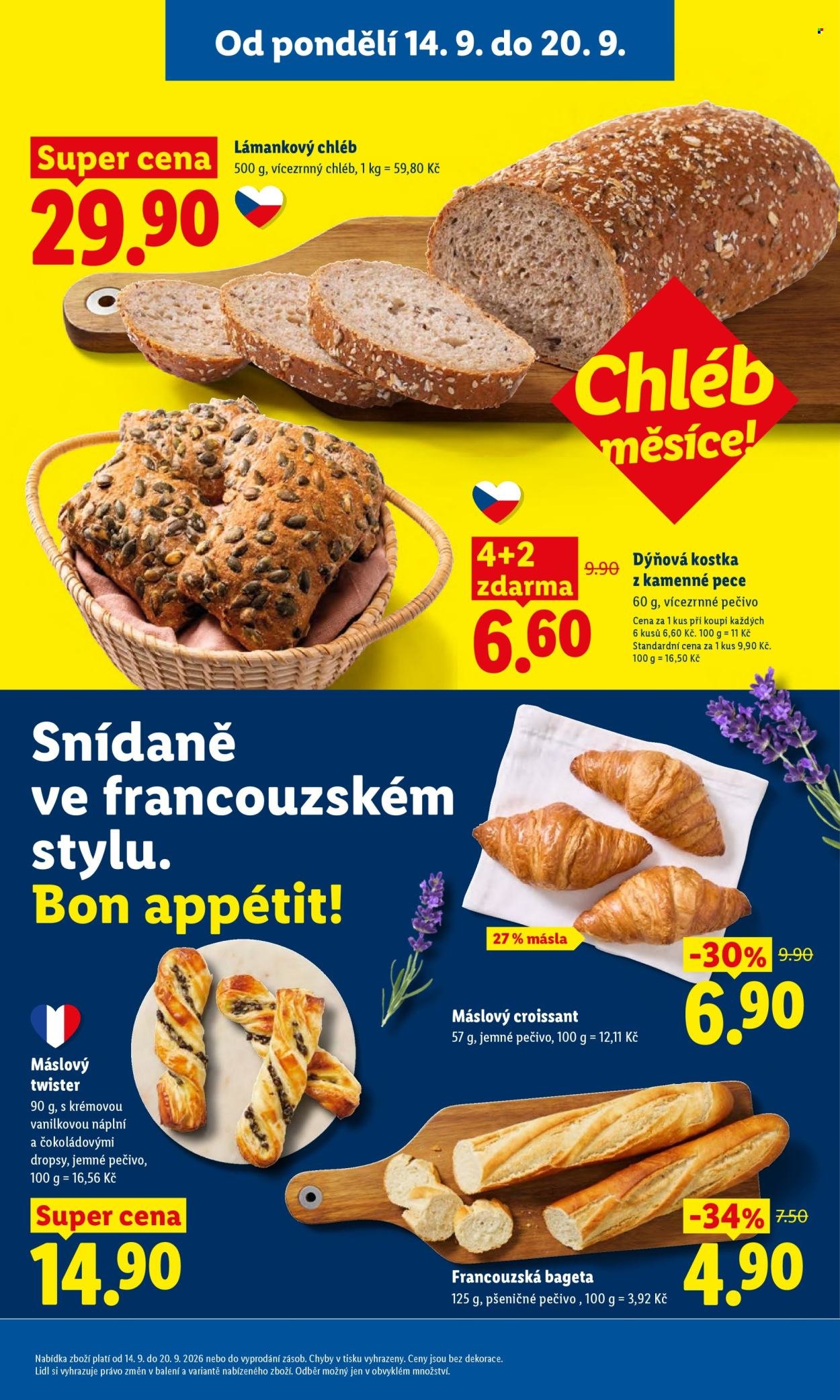 LIDL leták - Od pondělí 14.9.2026