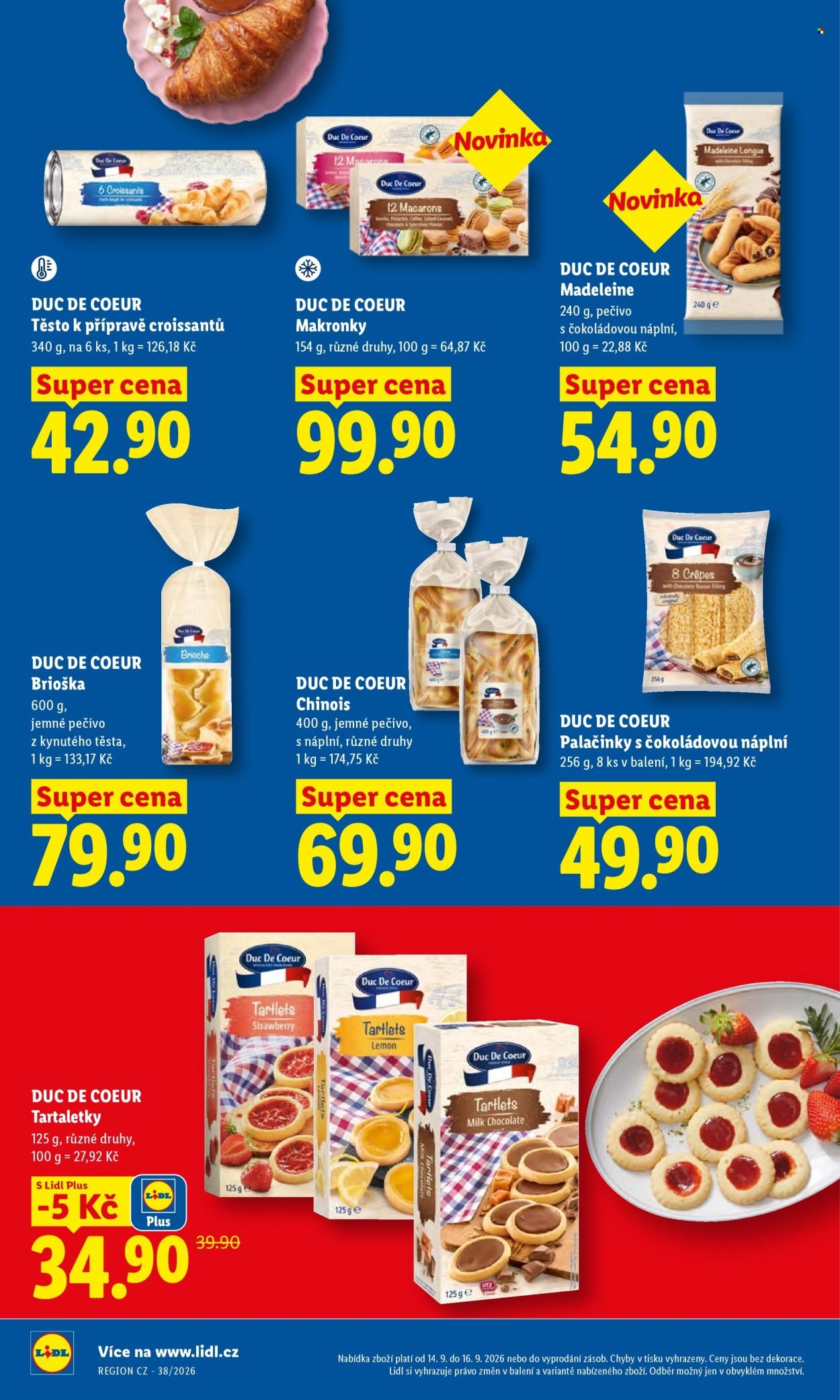LIDL leták - Od pondělí 14.9.2026