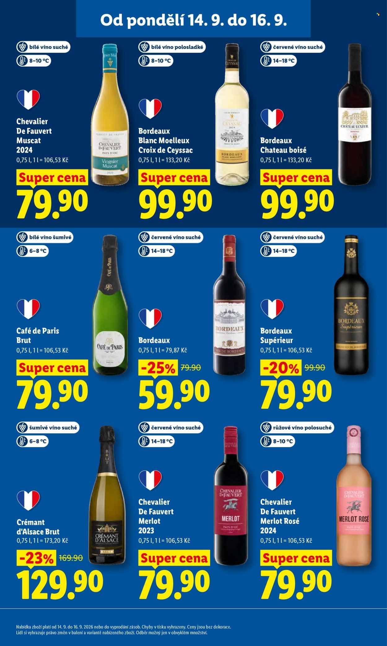 LIDL leták - Od pondělí 14.9.2026