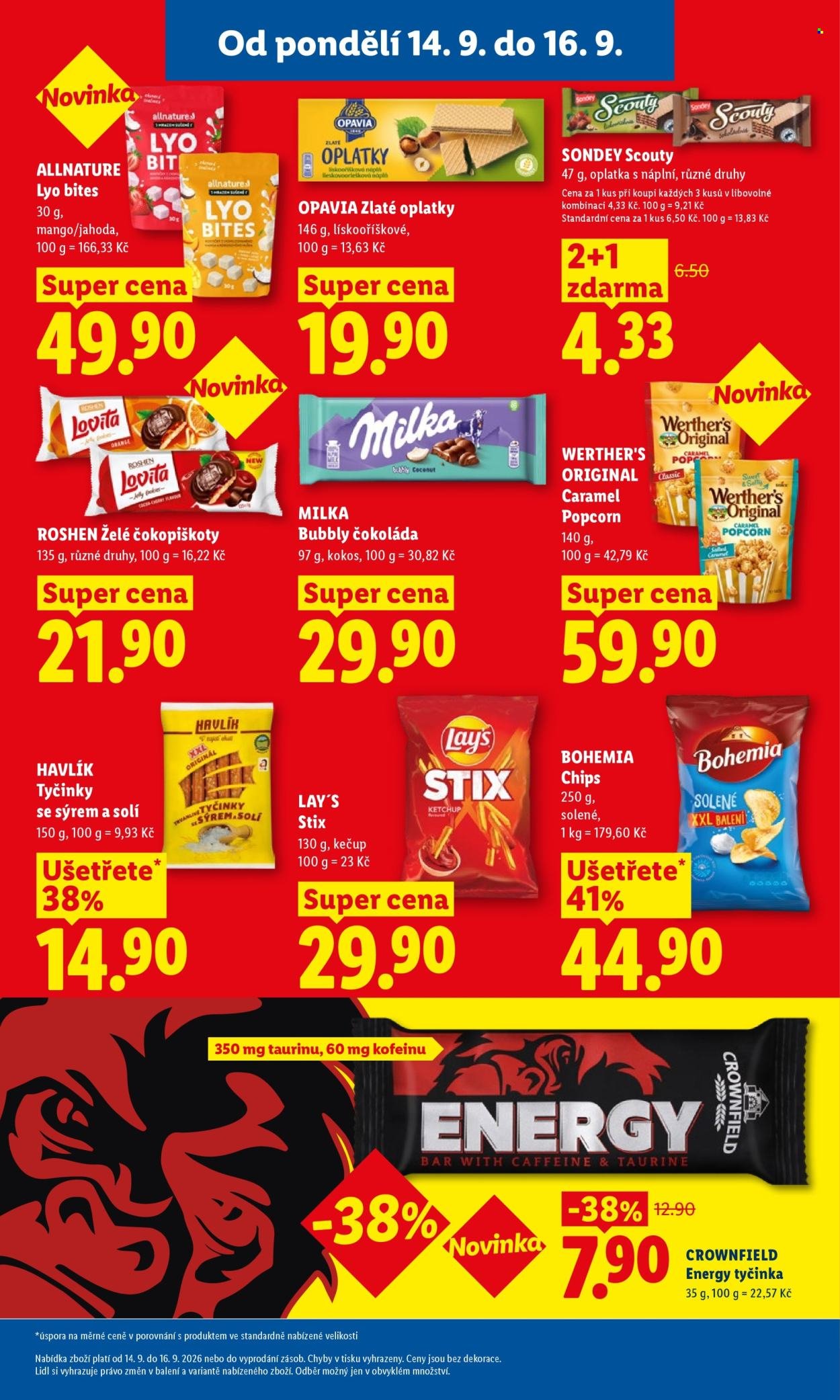 LIDL leták - Od pondělí 14.9.2026