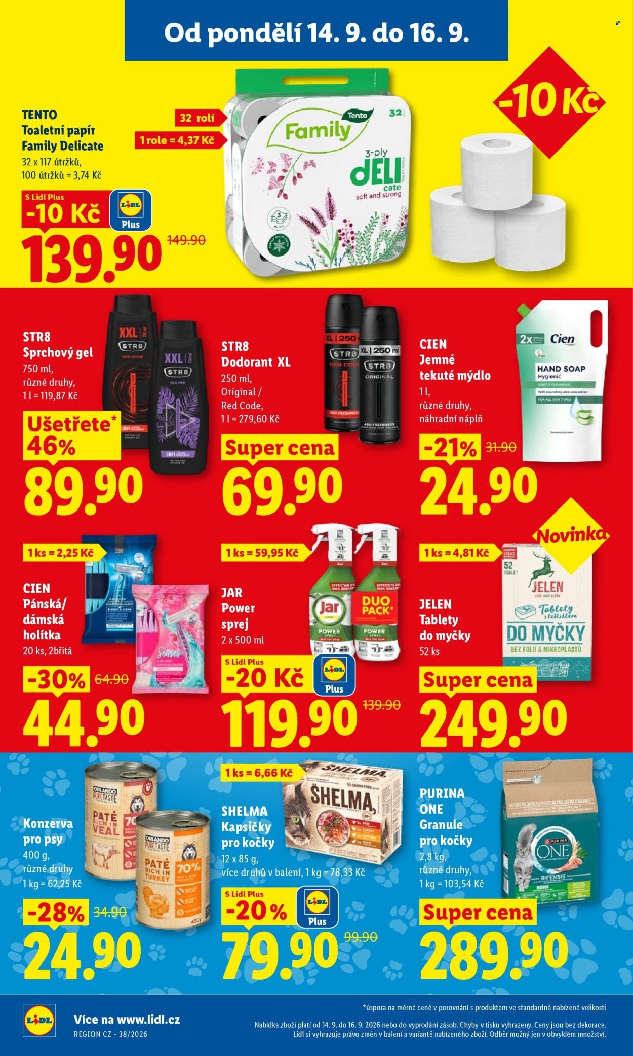 LIDL leták - Od pondělí 14.9.2026
