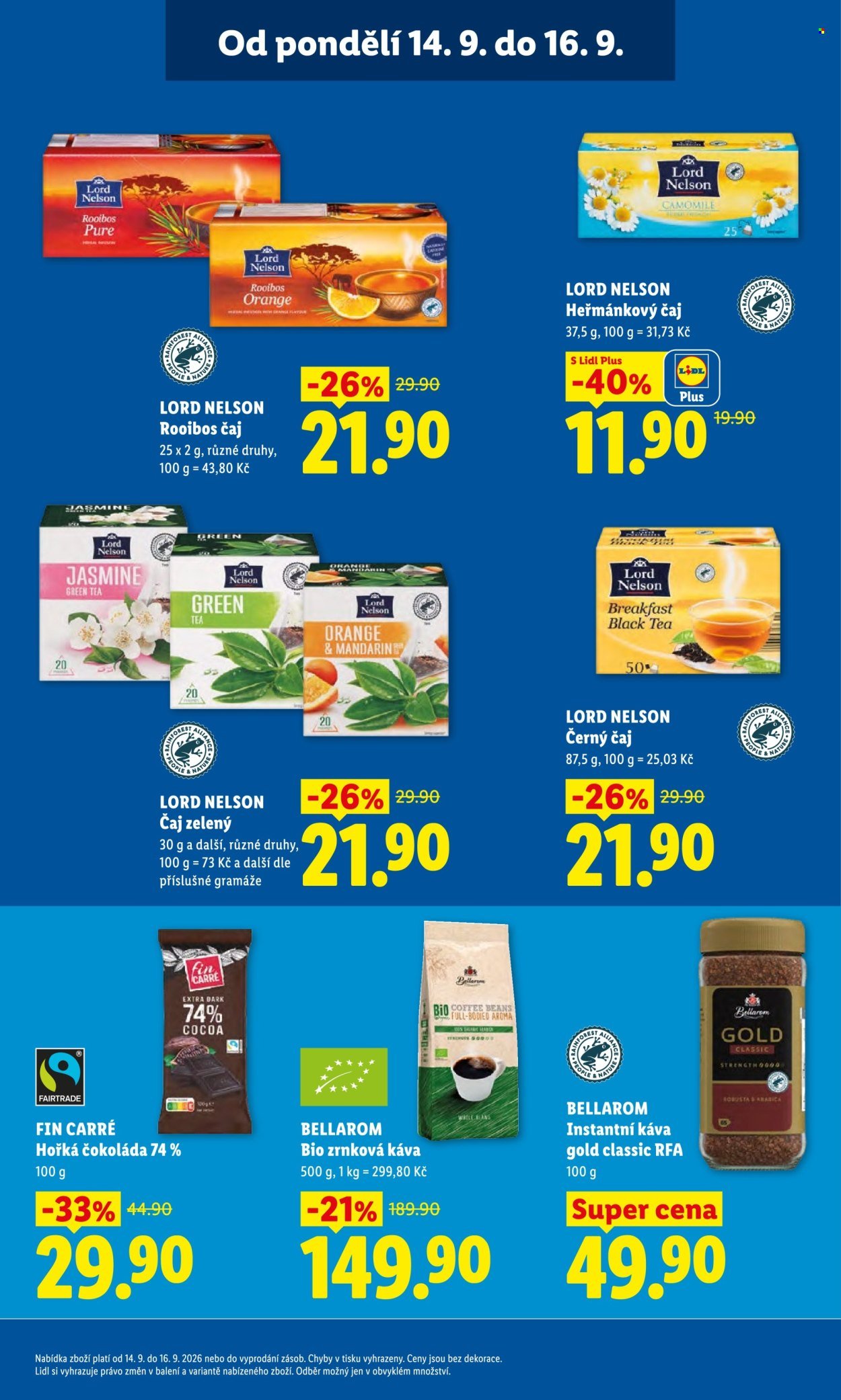 LIDL leták - Od pondělí 14.9.2026