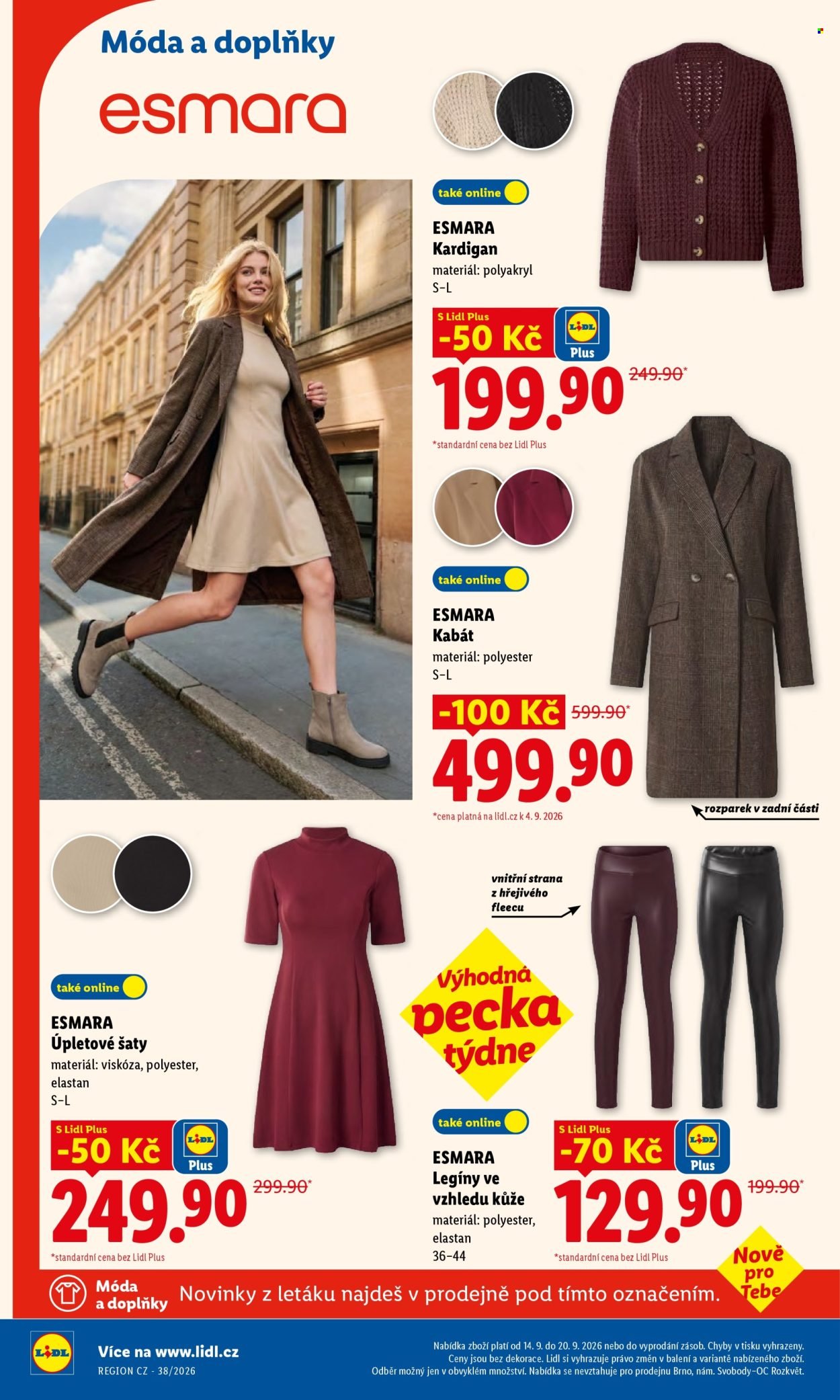 LIDL leták - Od pondělí 14.9.2026