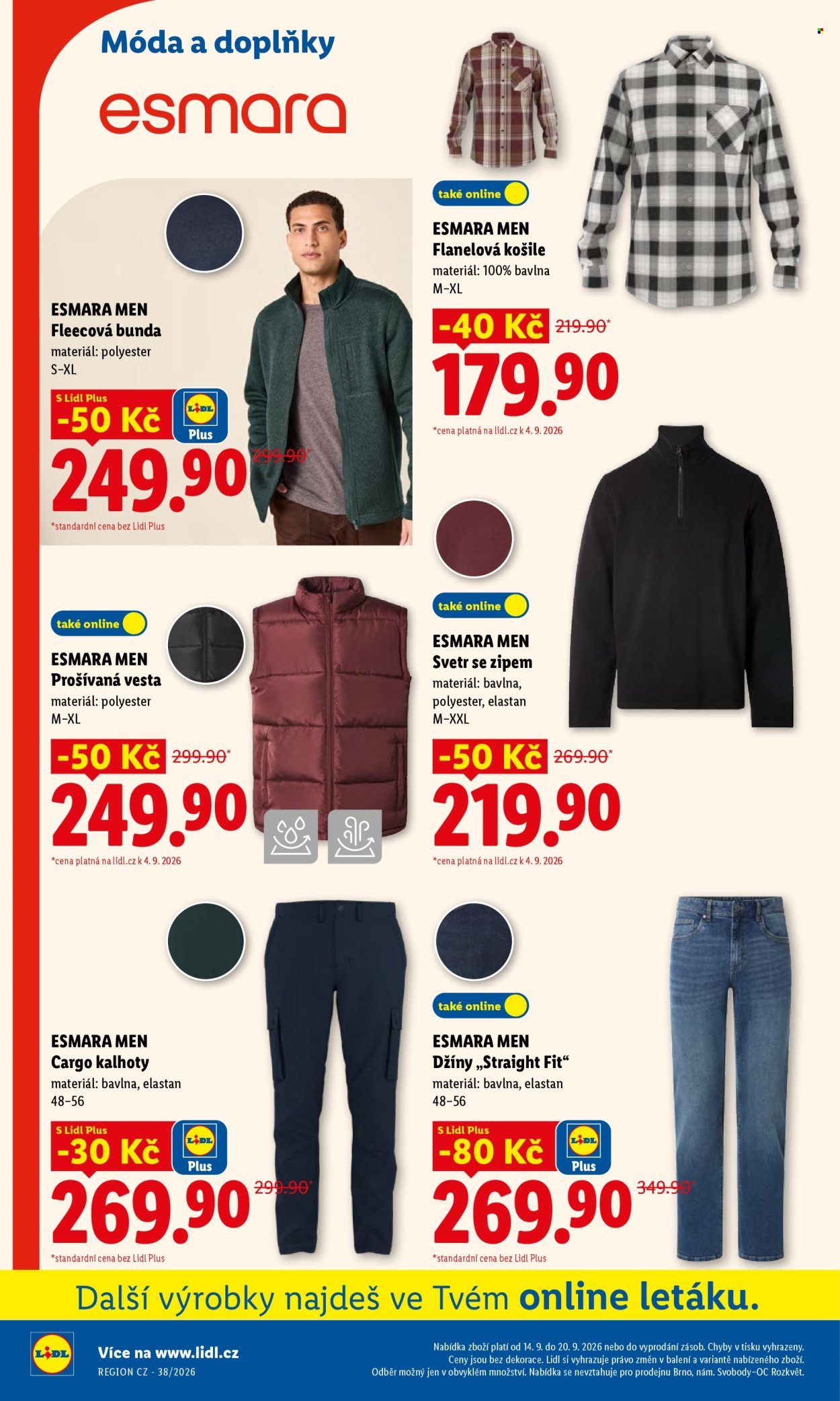 LIDL leták - Od pondělí 14.9.2026