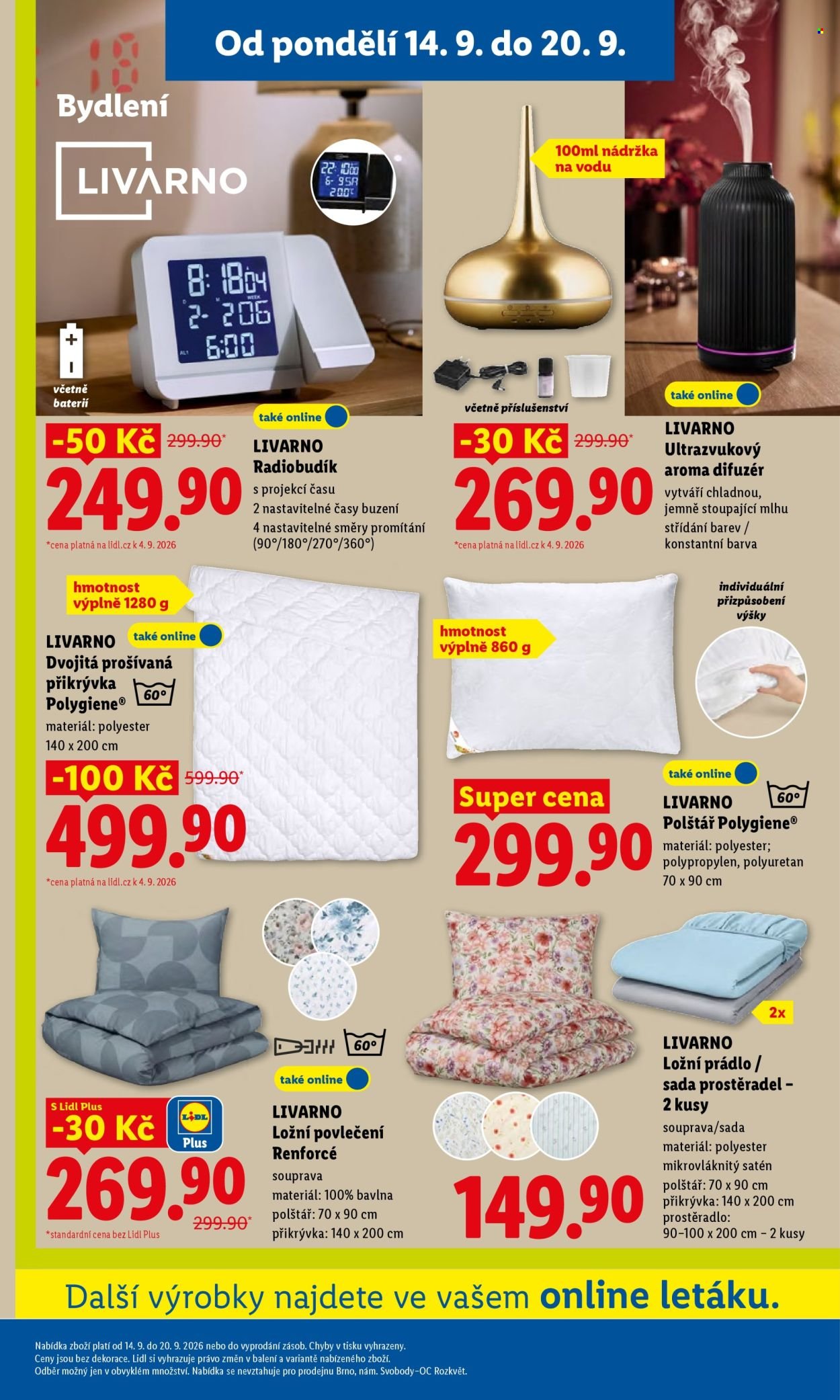LIDL leták - Od pondělí 14.9.2026