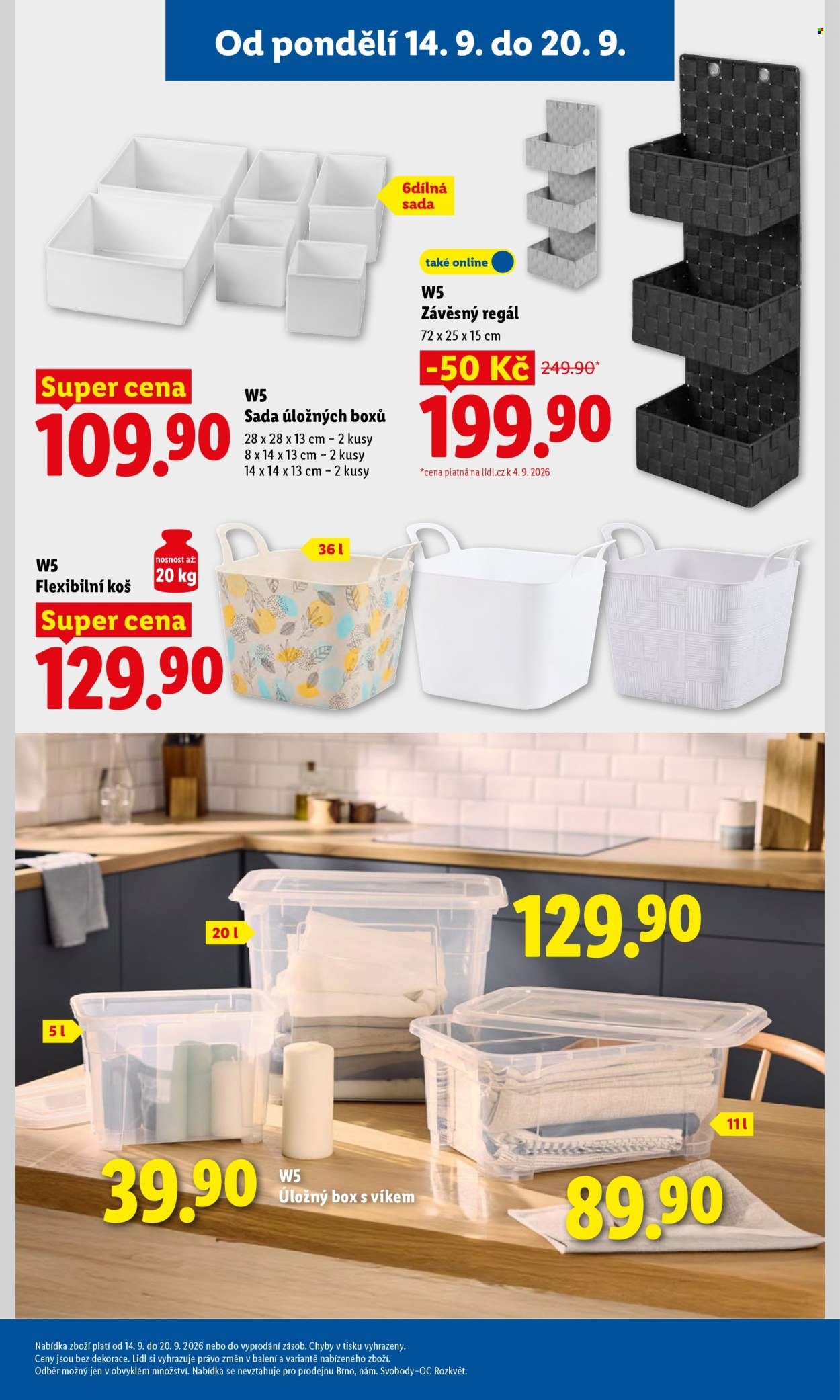 LIDL leták - Od pondělí 14.9.2026