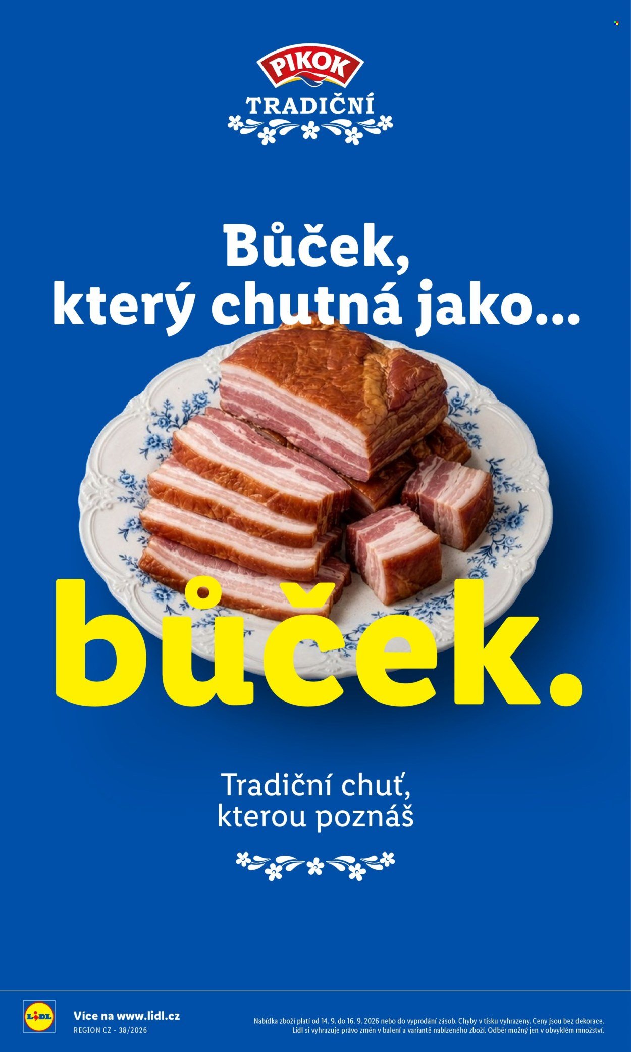LIDL leták - Od pondělí 14.9.2026