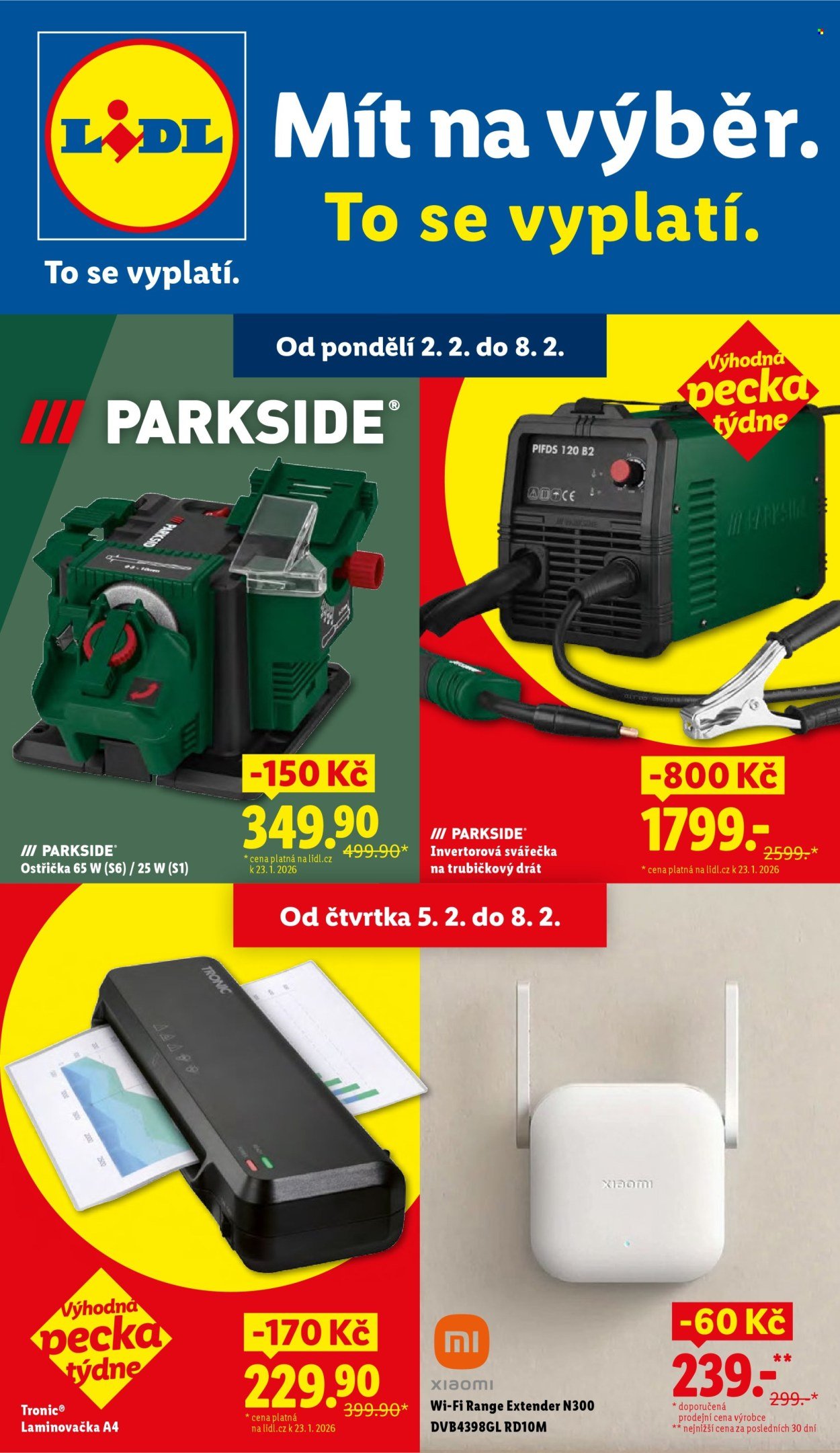 LIDL leták - Spotřební zboží (2026-02-02 - 2026-02-08)
