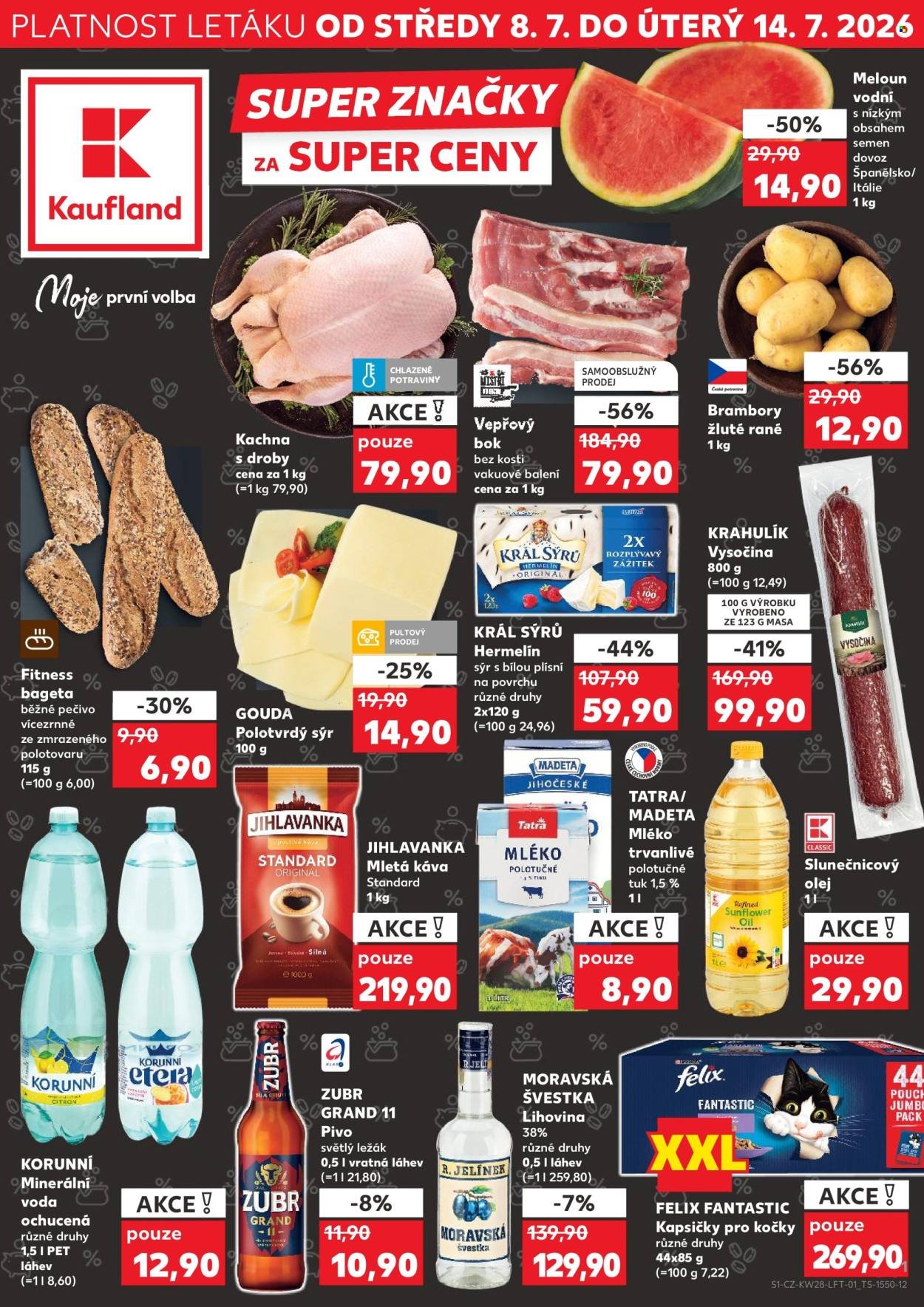 KAUFLAND leták - Od středy 8.7.2026