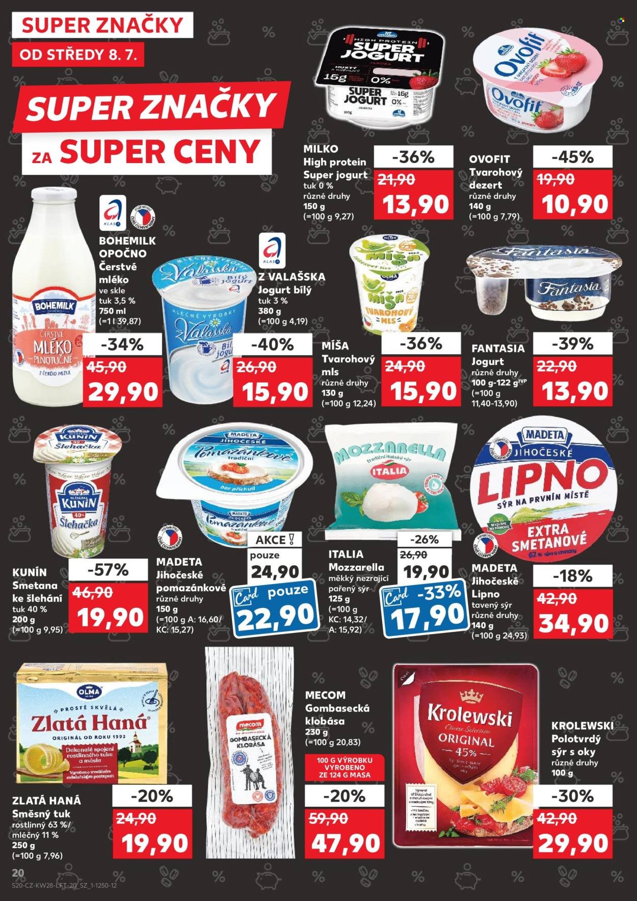KAUFLAND leták - Od středy 8.7.2026