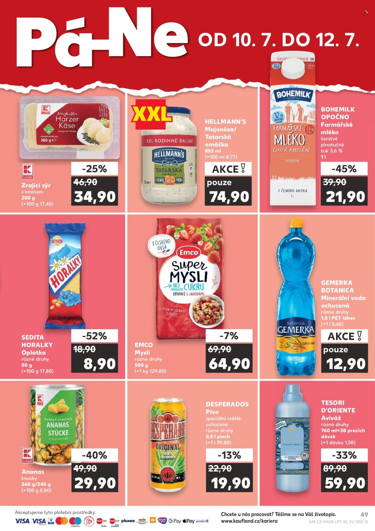 KAUFLAND leták - Od středy 8.7.2026