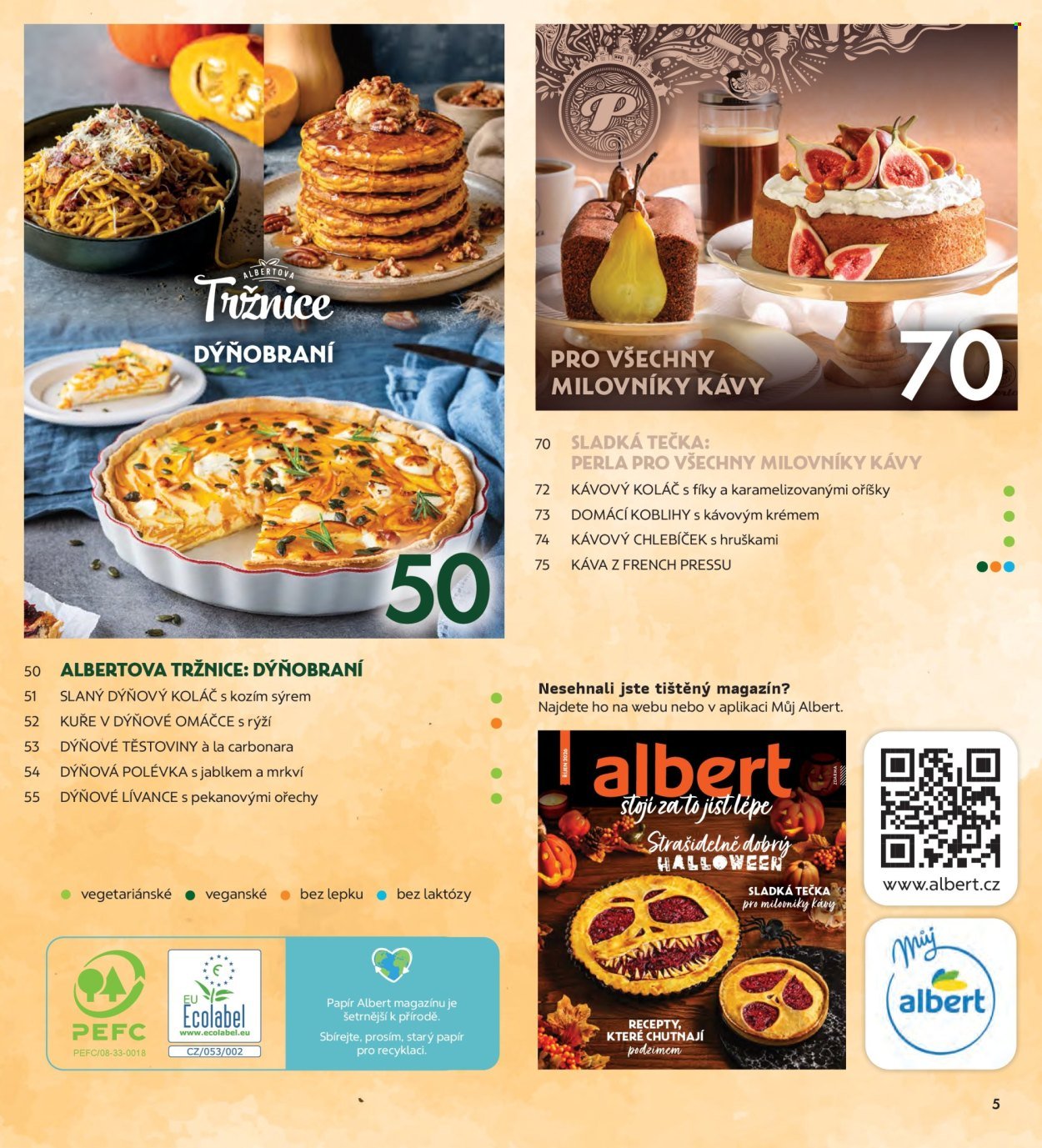 ALBERT leták - Magazín