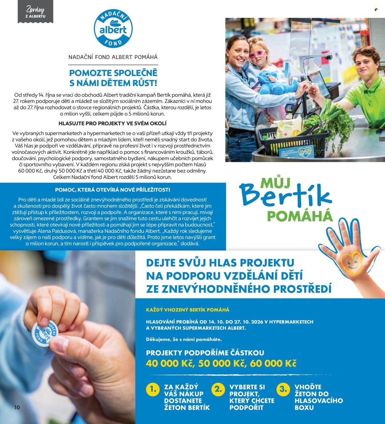 ALBERT leták - Magazín