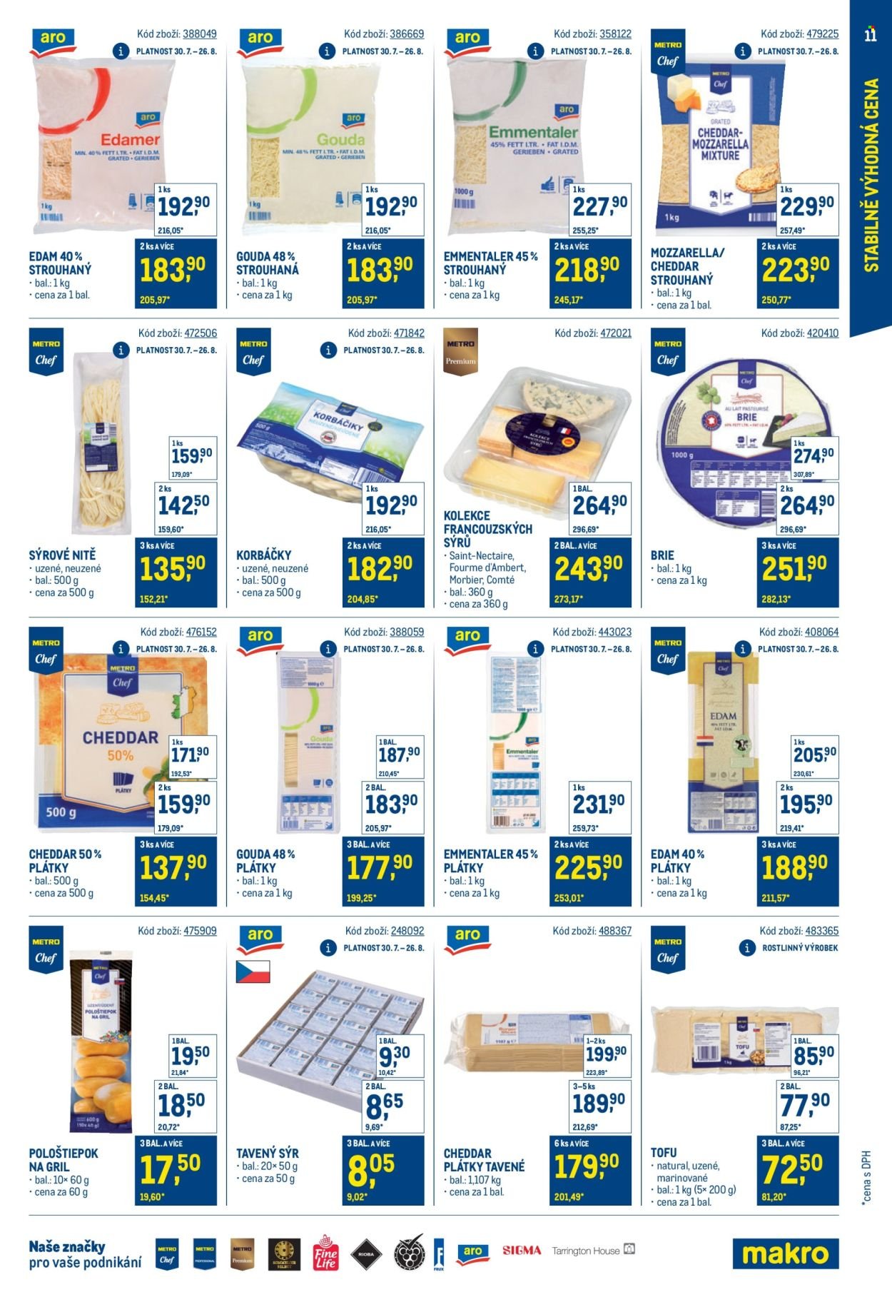 MAKRO leták - Stabilně výhodná cena - gastronomie (2025-07-30 - 2025-09-23)