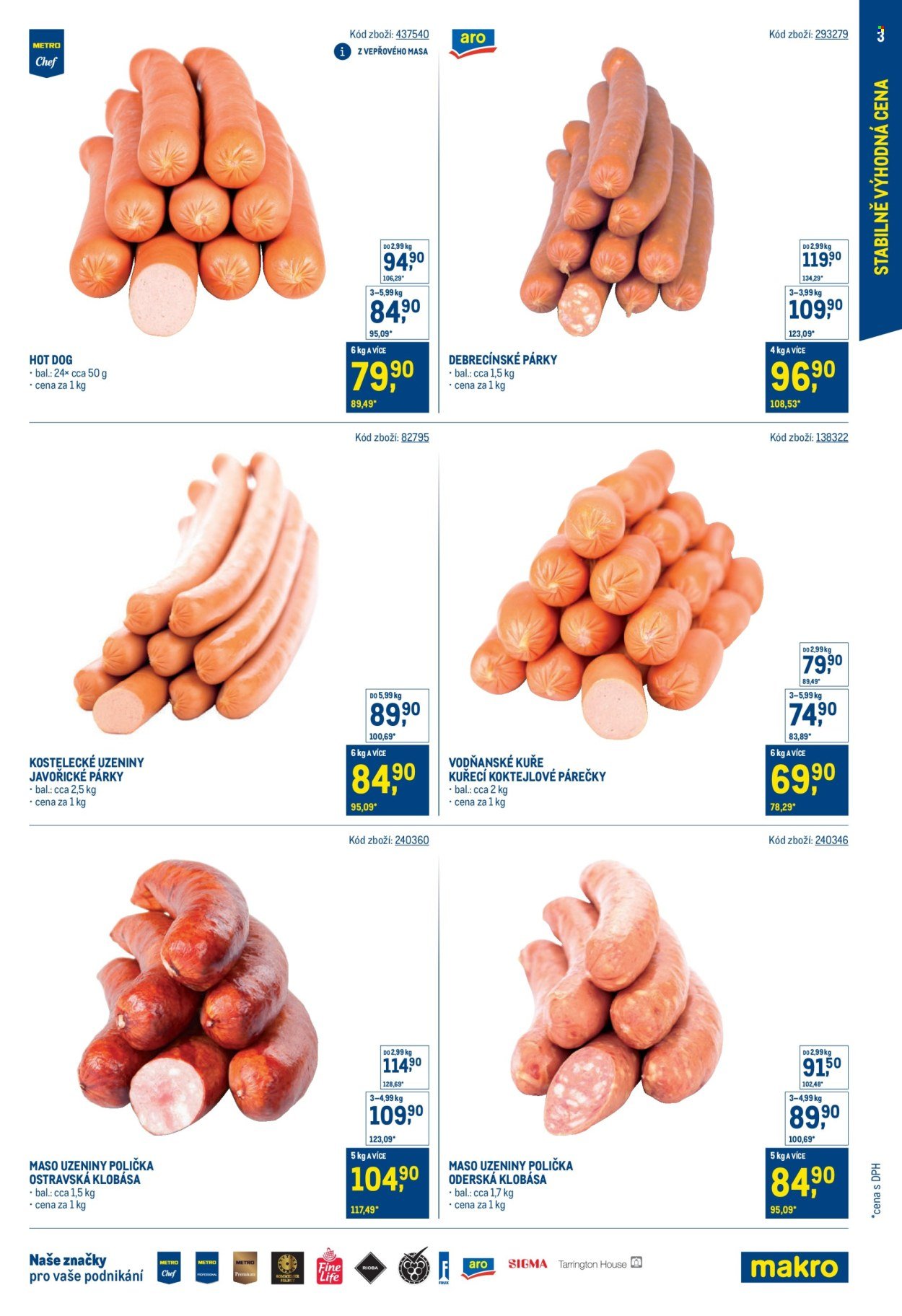 MAKRO leták - Stabilně výhodná cena - gastronomie (2025-07-30 - 2025-09-23)