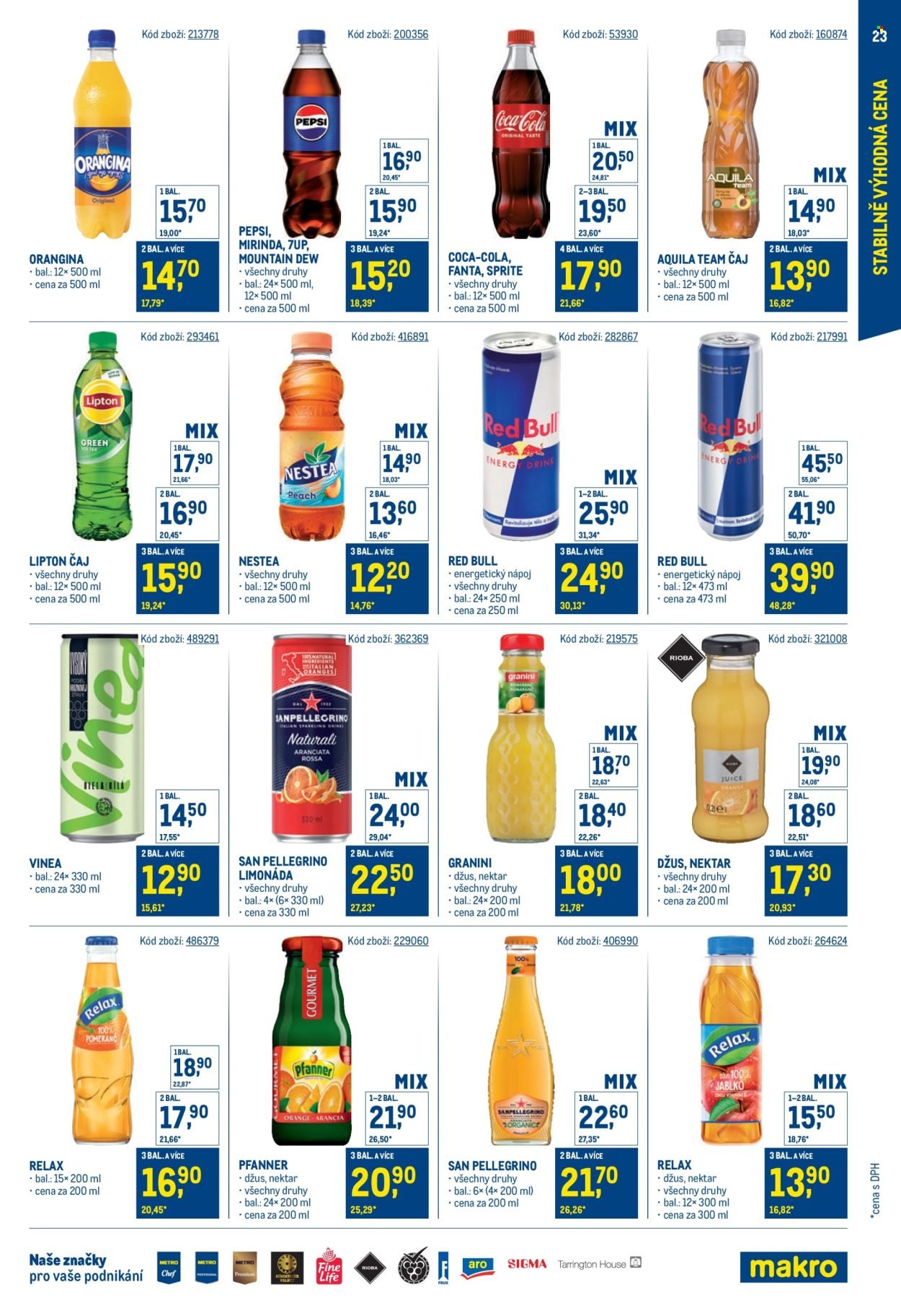 MAKRO leták - Stabilně výhodná cena - gastronomie (2025-07-30 - 2025-09-23)