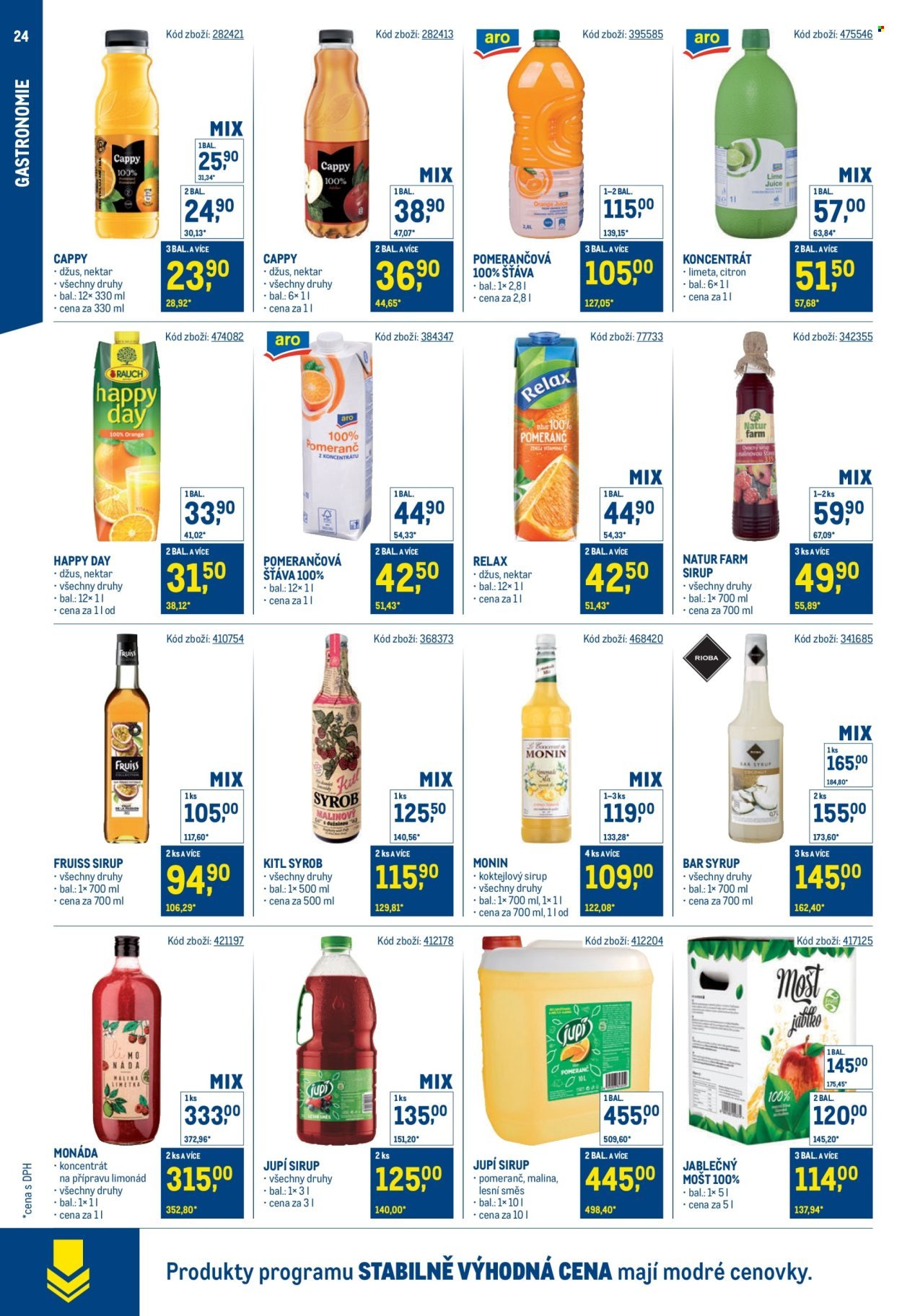 MAKRO leták - Stabilně výhodná cena - gastronomie (2025-07-30 - 2025-09-23)